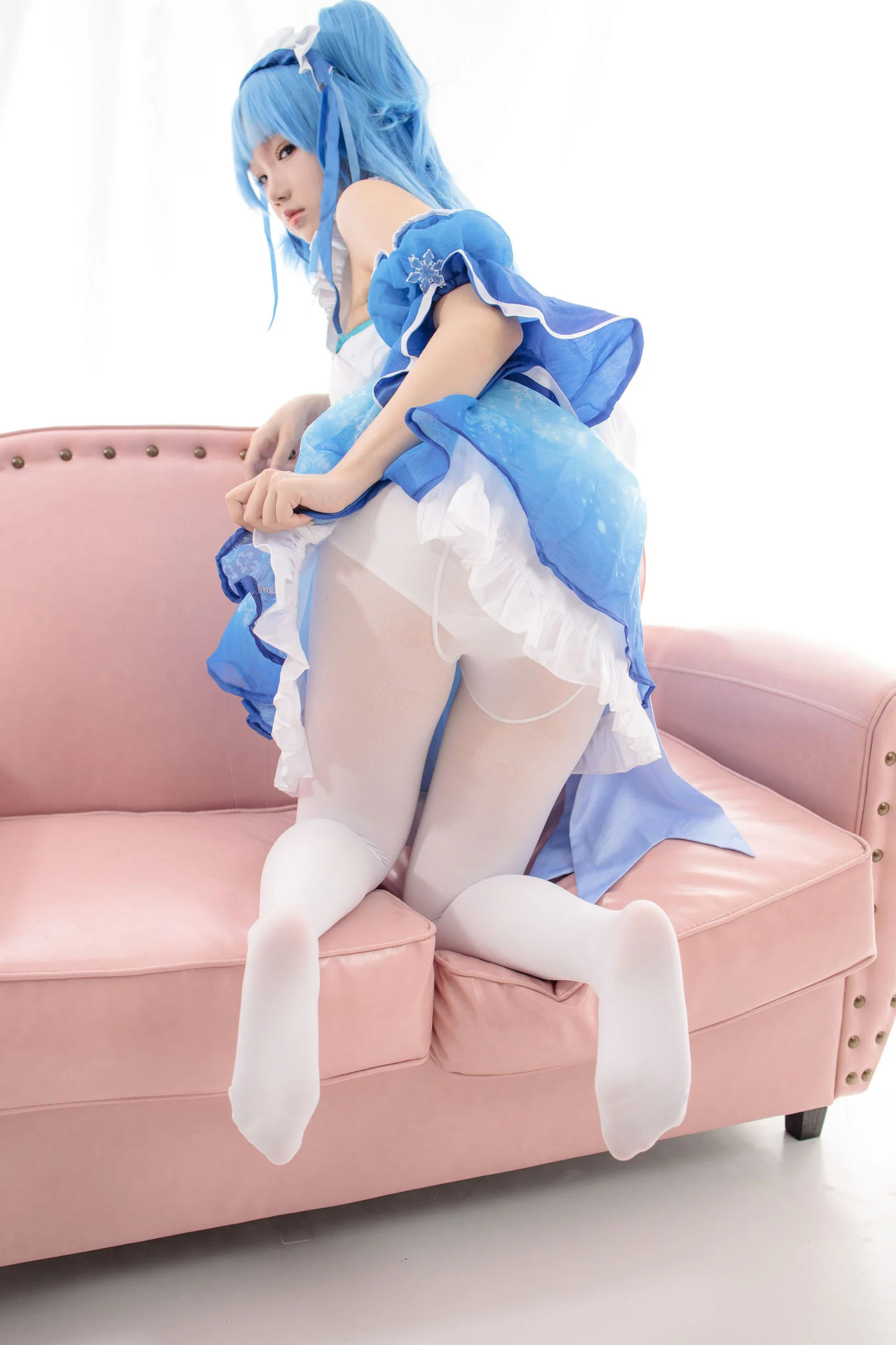 [森萝财团] JKFUN-023 雪晴 珂朵莉 300D白丝  第33张-《94零社区》