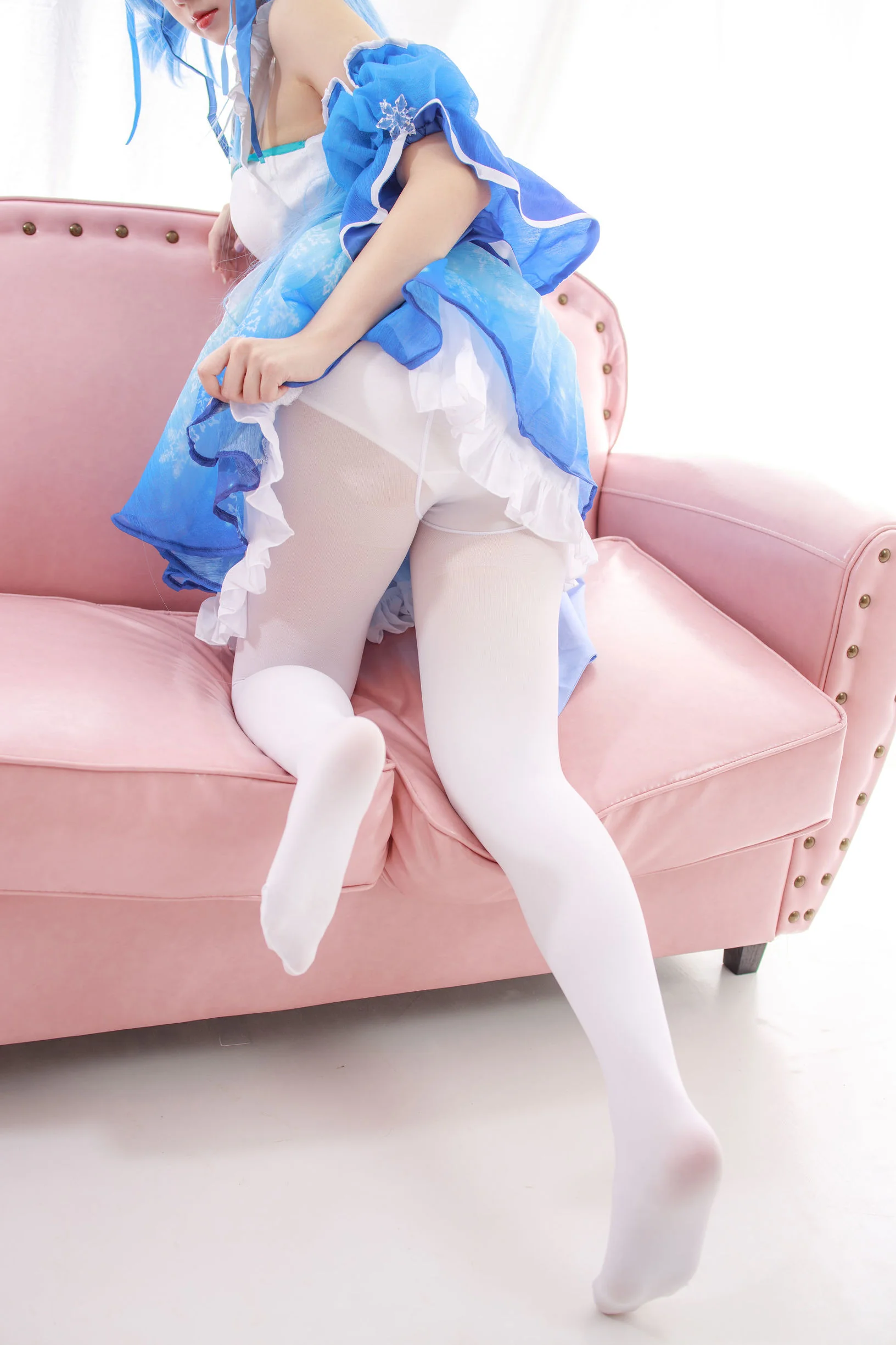 [森萝财团] JKFUN-023 雪晴 珂朵莉 300D白丝  第34张-《94零社区》