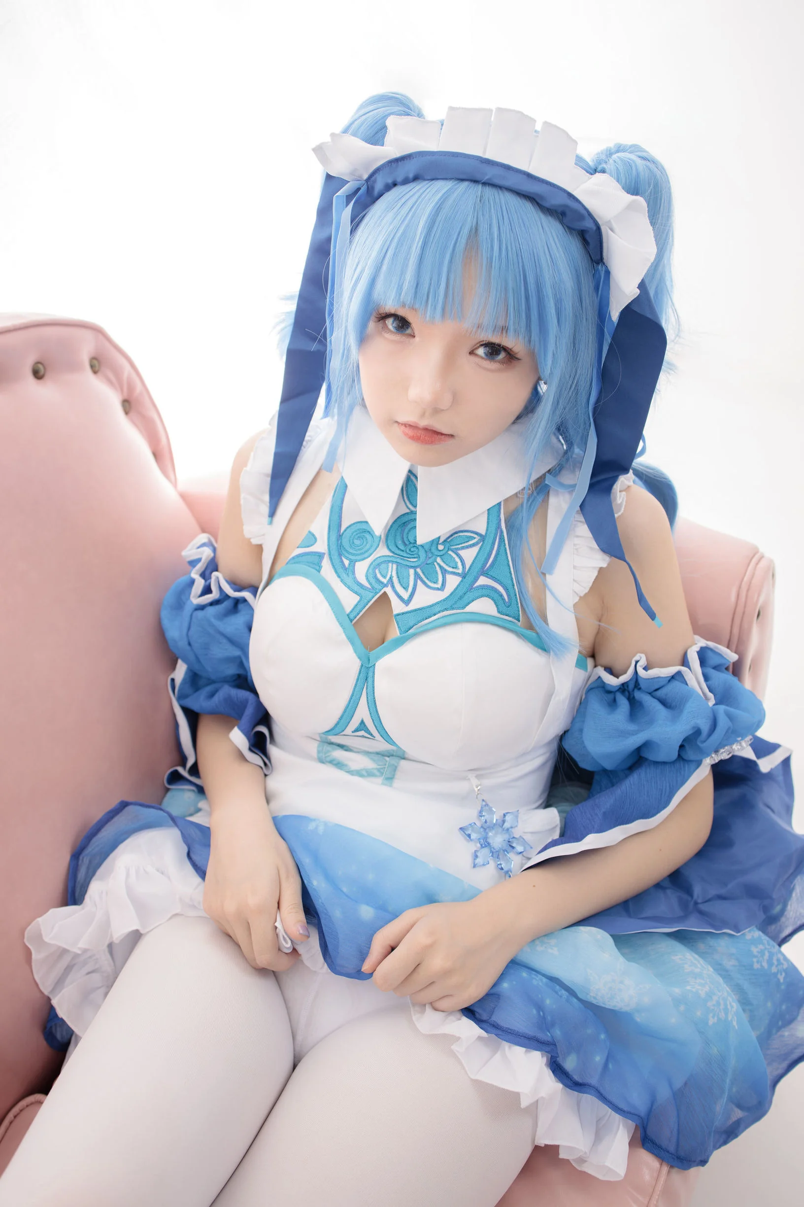 [森萝财团] JKFUN-023 雪晴 珂朵莉 300D白丝  第46张-《94零社区》
