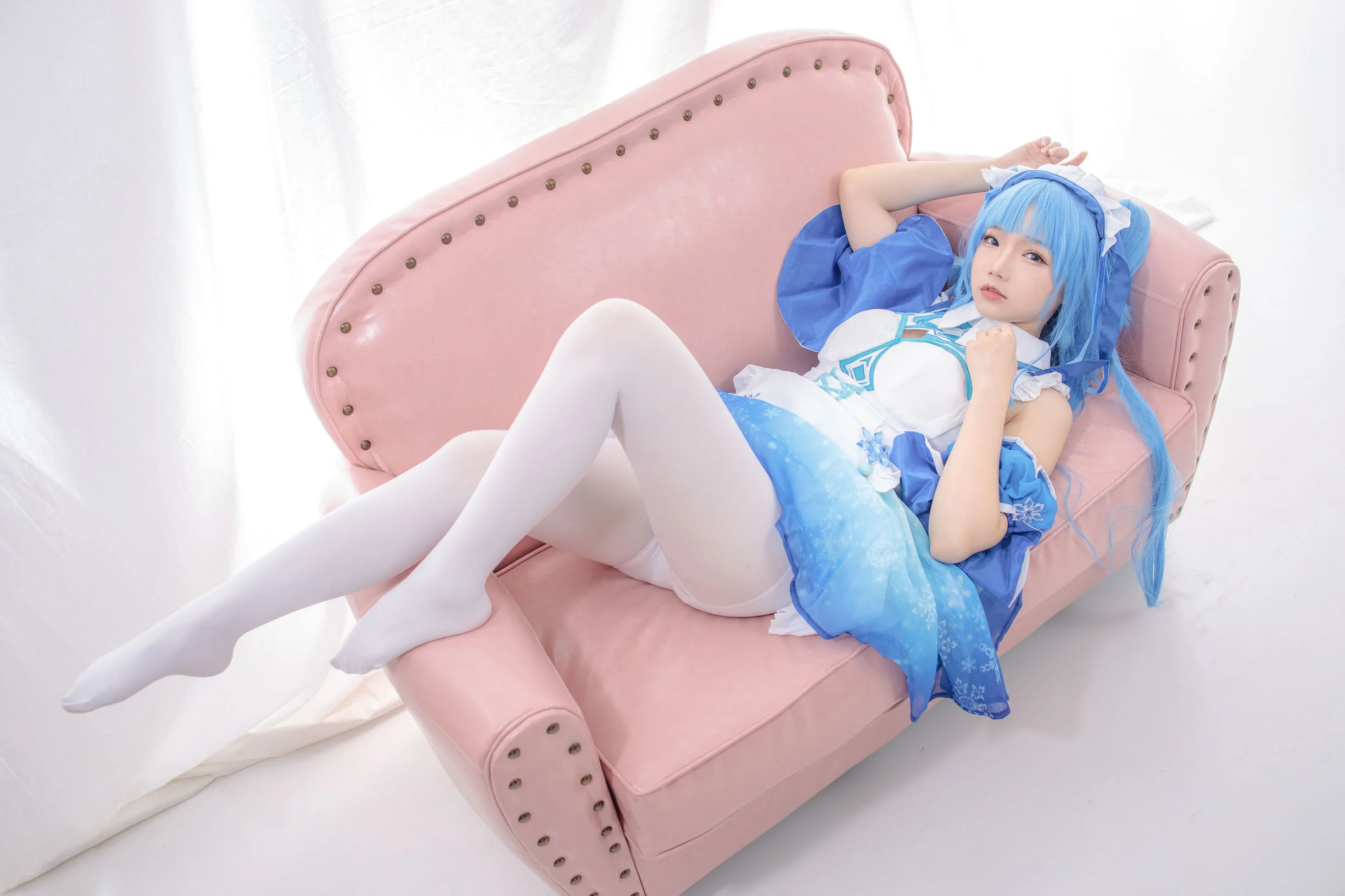 [森萝财团] JKFUN-023 雪晴 珂朵莉 300D白丝  第49张-《94零社区》