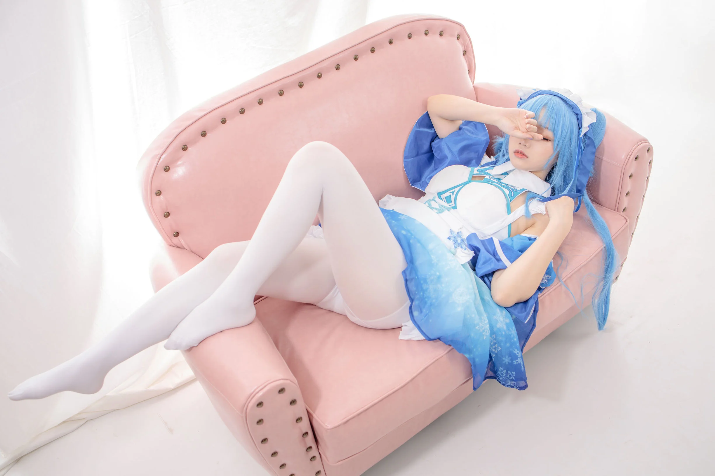[森萝财团] JKFUN-023 雪晴 珂朵莉 300D白丝  第48张-《94零社区》