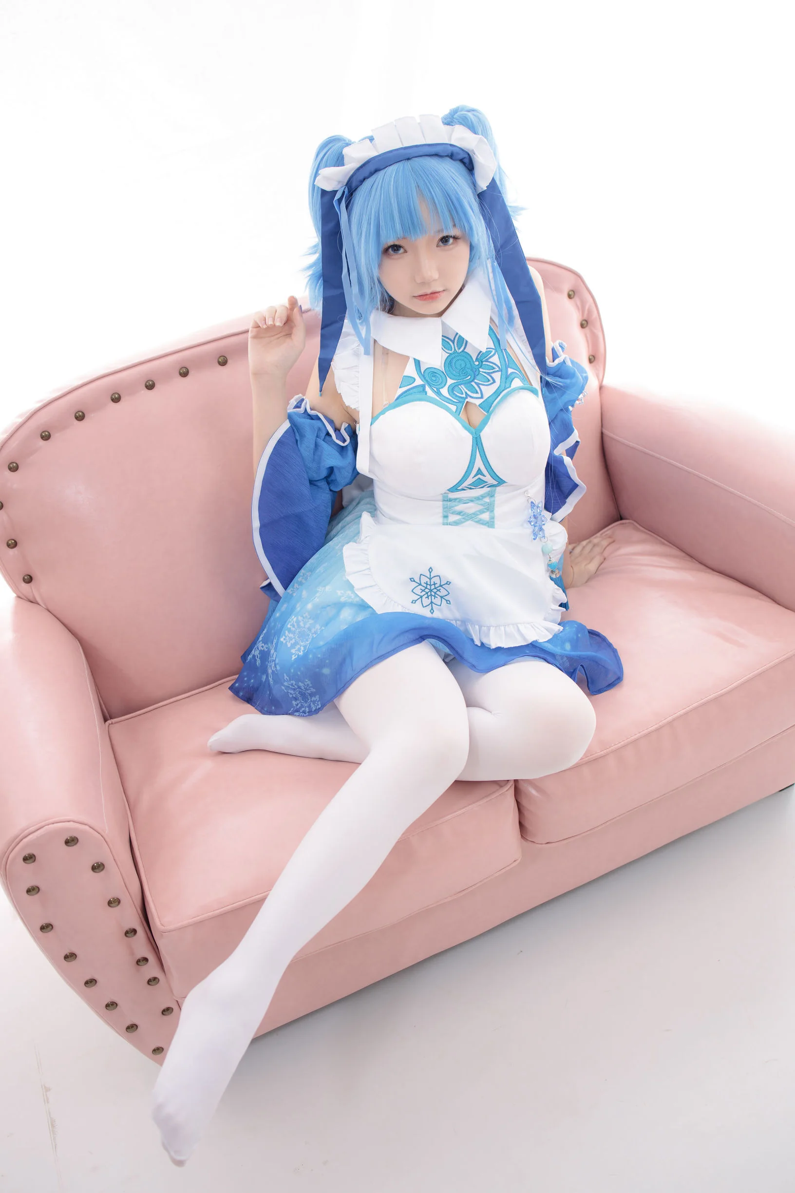 [森萝财团] JKFUN-023 雪晴 珂朵莉 300D白丝  第56张-《94零社区》