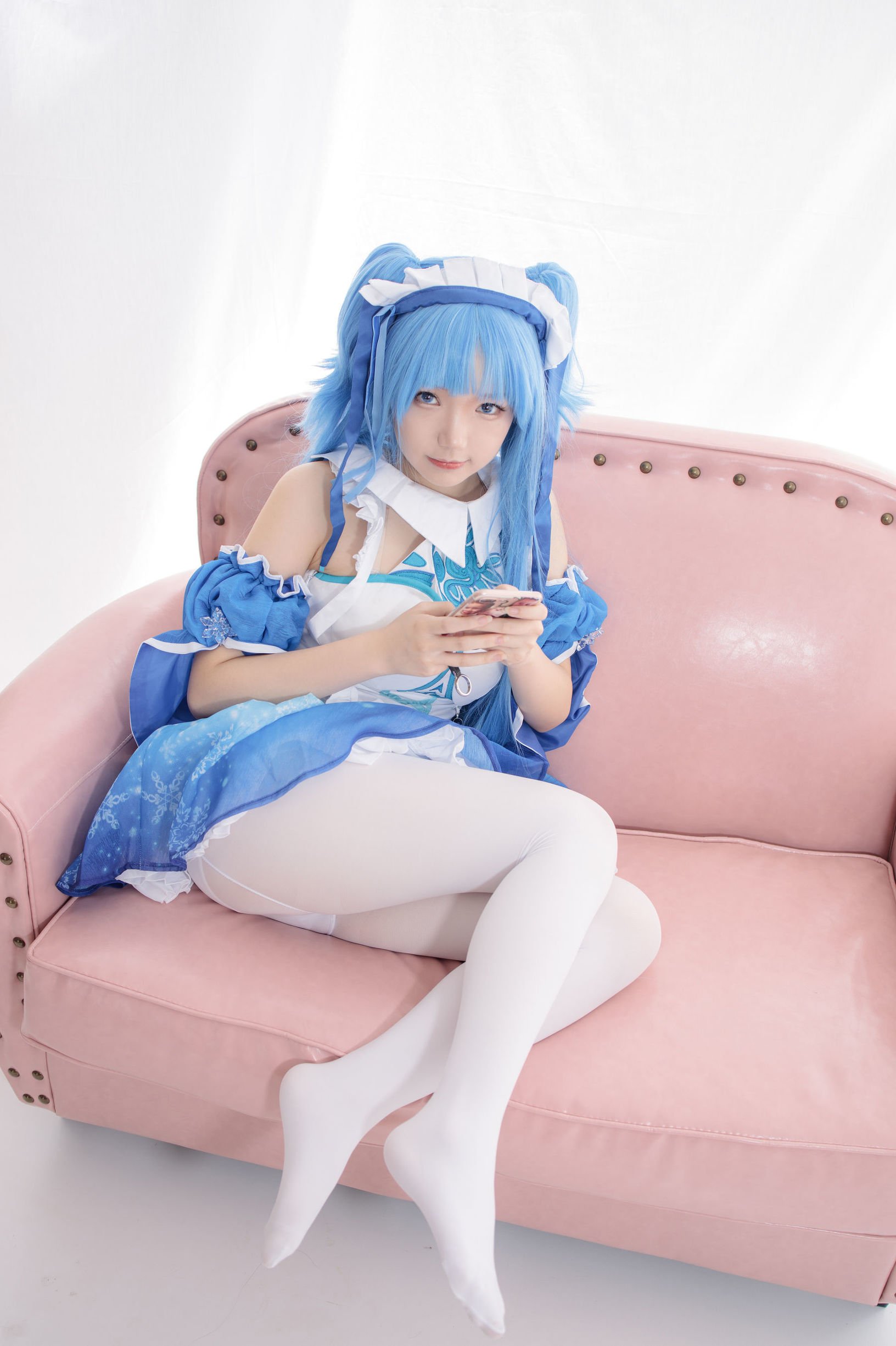 [森萝财团] JKFUN-023 雪晴 珂朵莉 300D白丝  第67张-《94零社区》