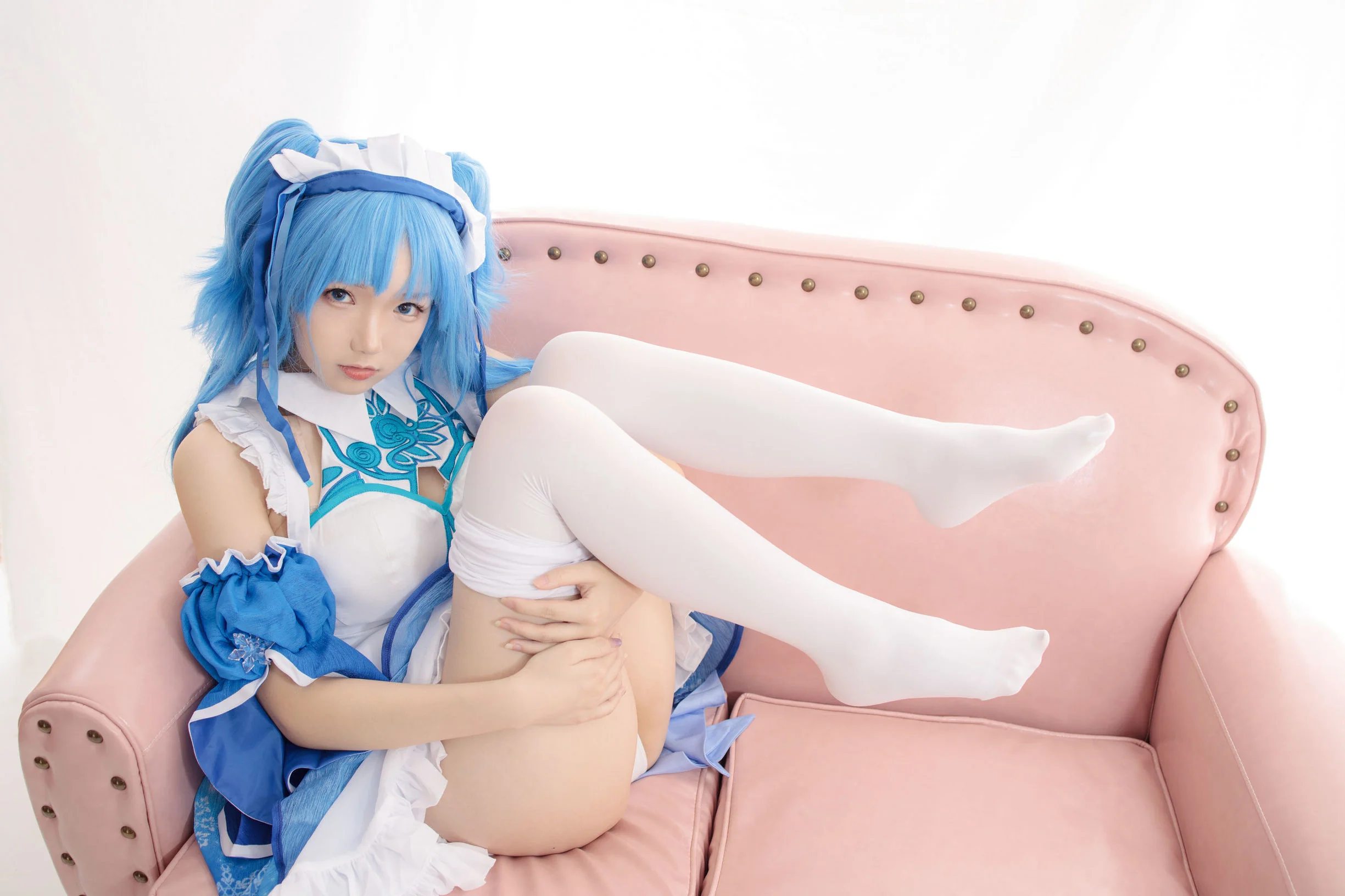 [森萝财团] JKFUN-023 雪晴 珂朵莉 300D白丝  第81张-《94零社区》