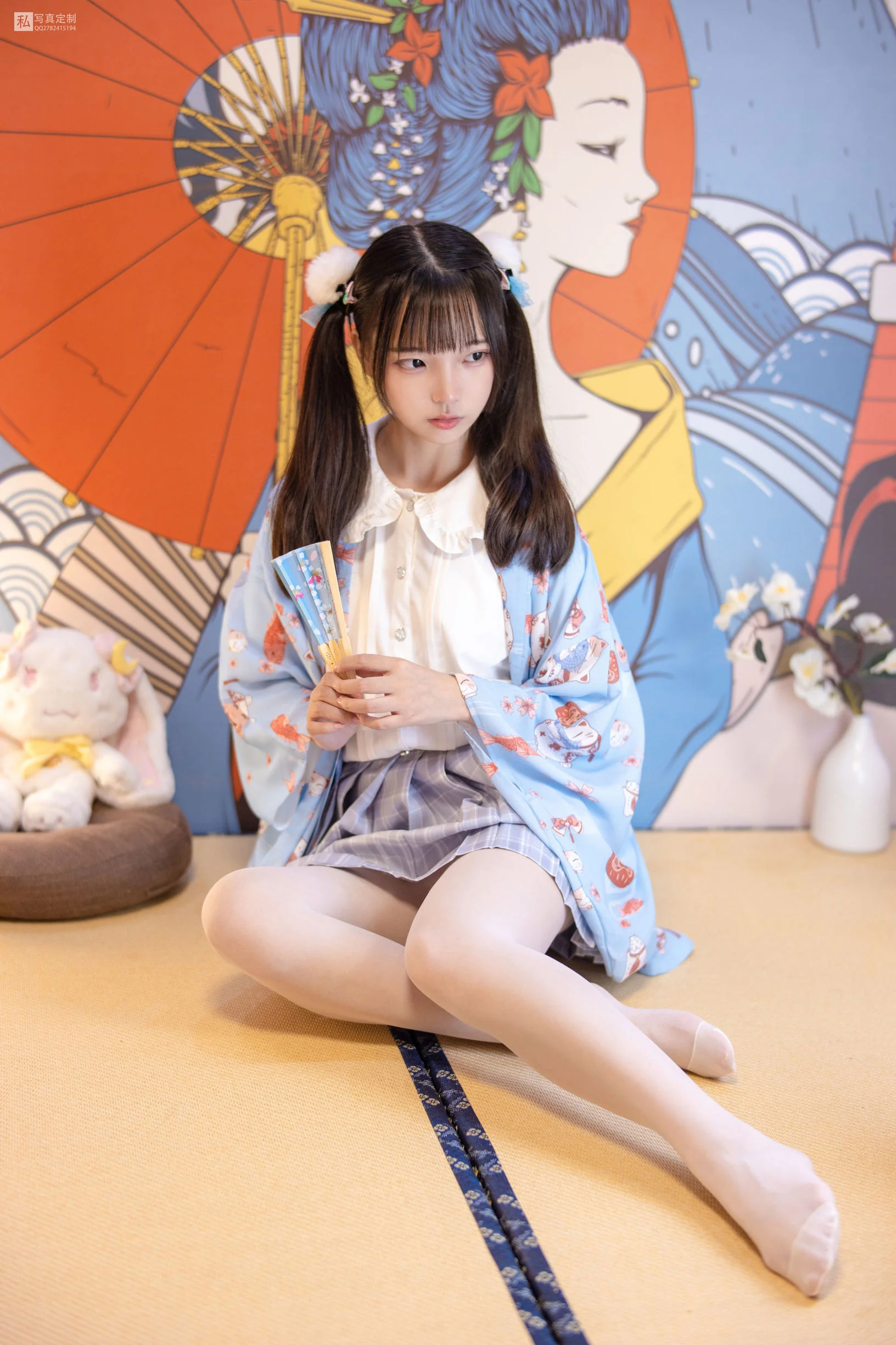 [森萝财团] JKFUN-027 默陌 15D白丝 花里胡哨的民宿  第1张-《94零社区》