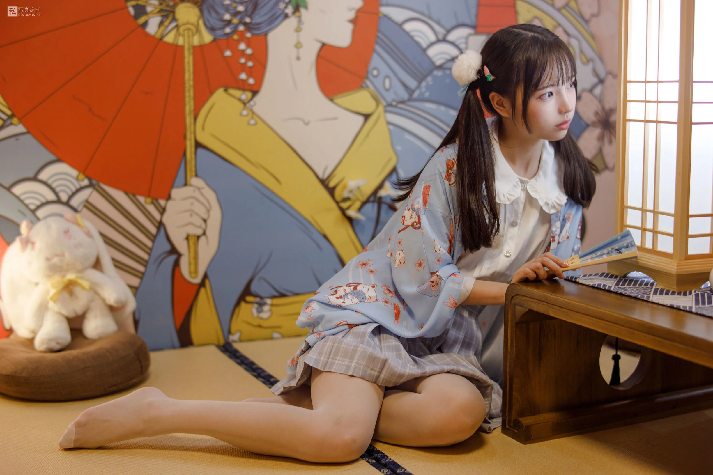 [森萝财团] JKFUN-027 默陌 15D白丝 花里胡哨的民宿  第24张-《94零社区》