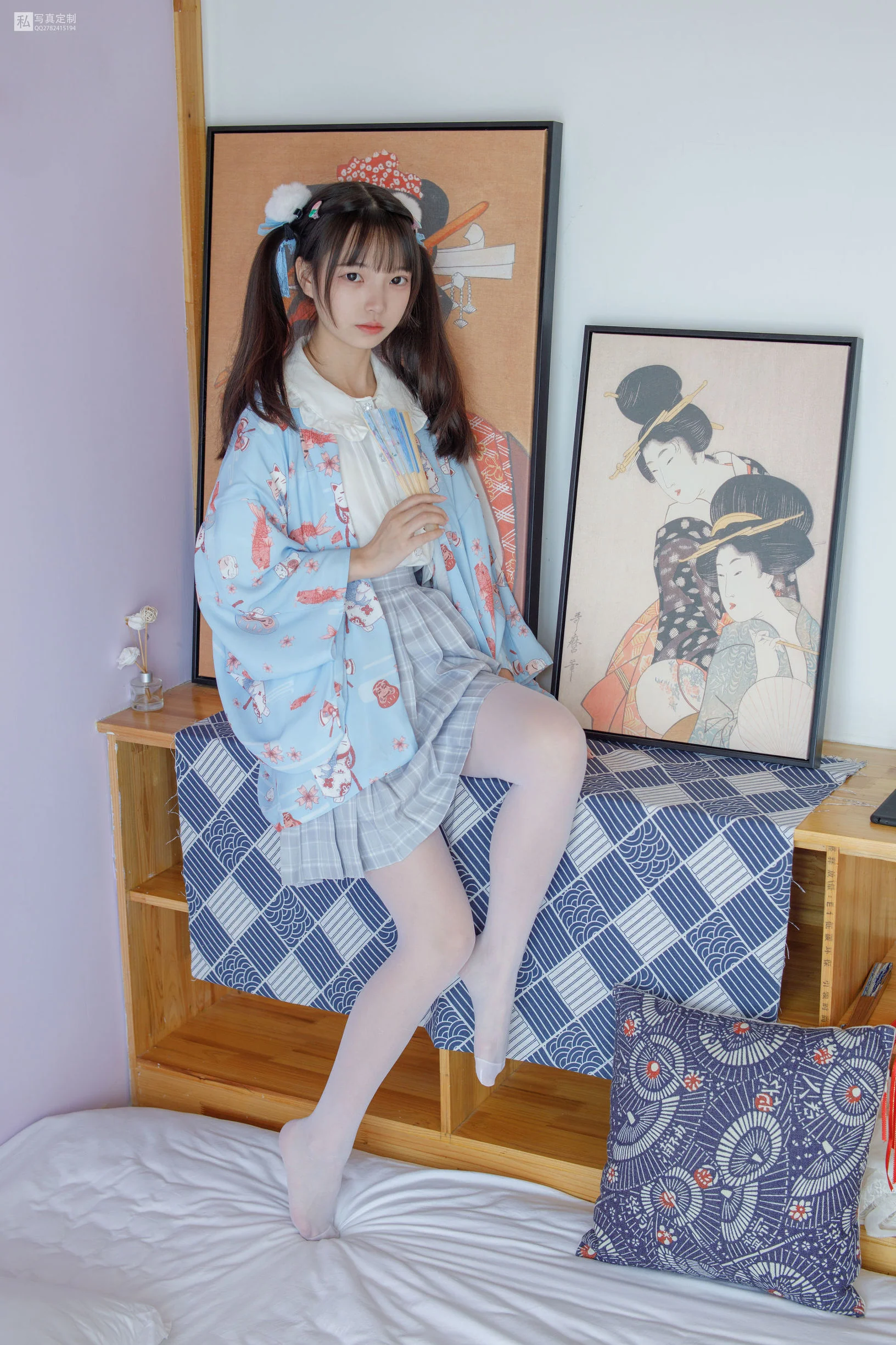 [森萝财团] JKFUN-027 默陌 15D白丝 花里胡哨的民宿  第37张-《94零社区》
