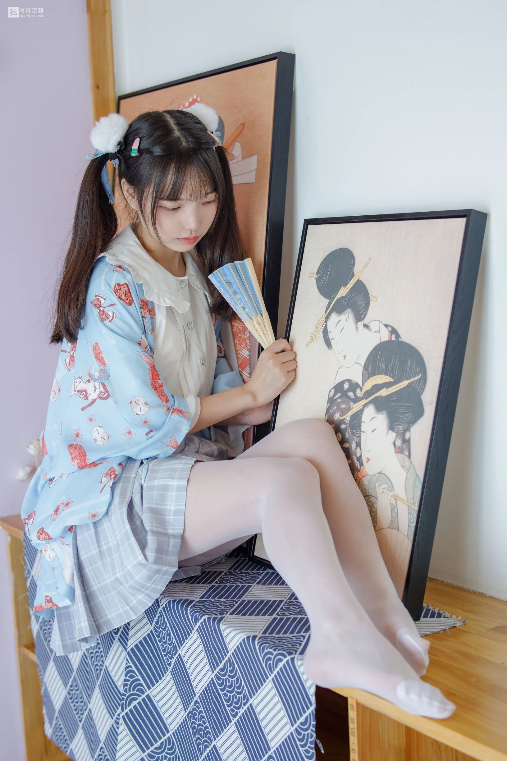[森萝财团] JKFUN-027 默陌 15D白丝 花里胡哨的民宿  第41张-《94零社区》