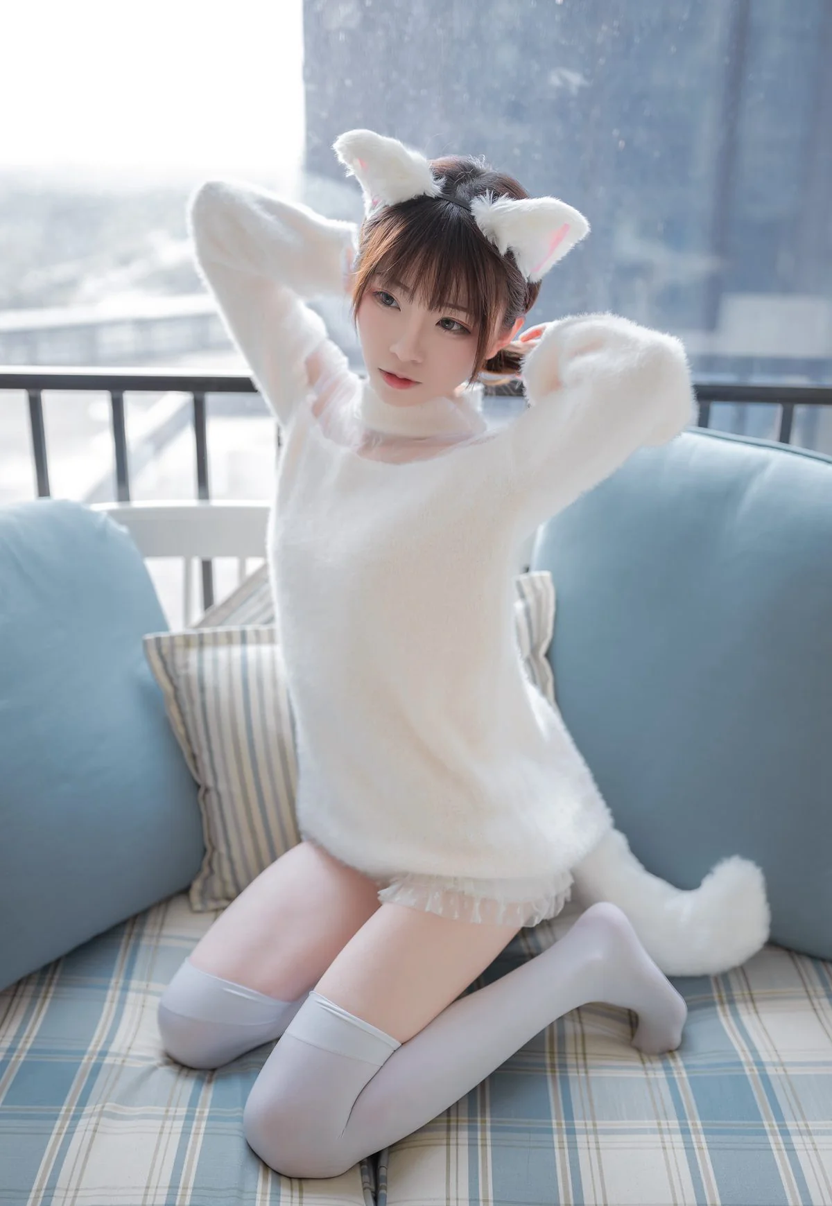 绮太郎白丝美腿大尺度美腿高清cosplay超污图  第1张-《94零社区》