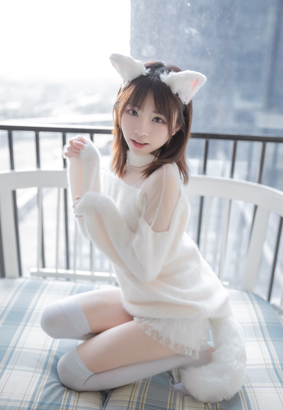 绮太郎白丝美腿大尺度美腿高清cosplay超污图  第3张-《94零社区》