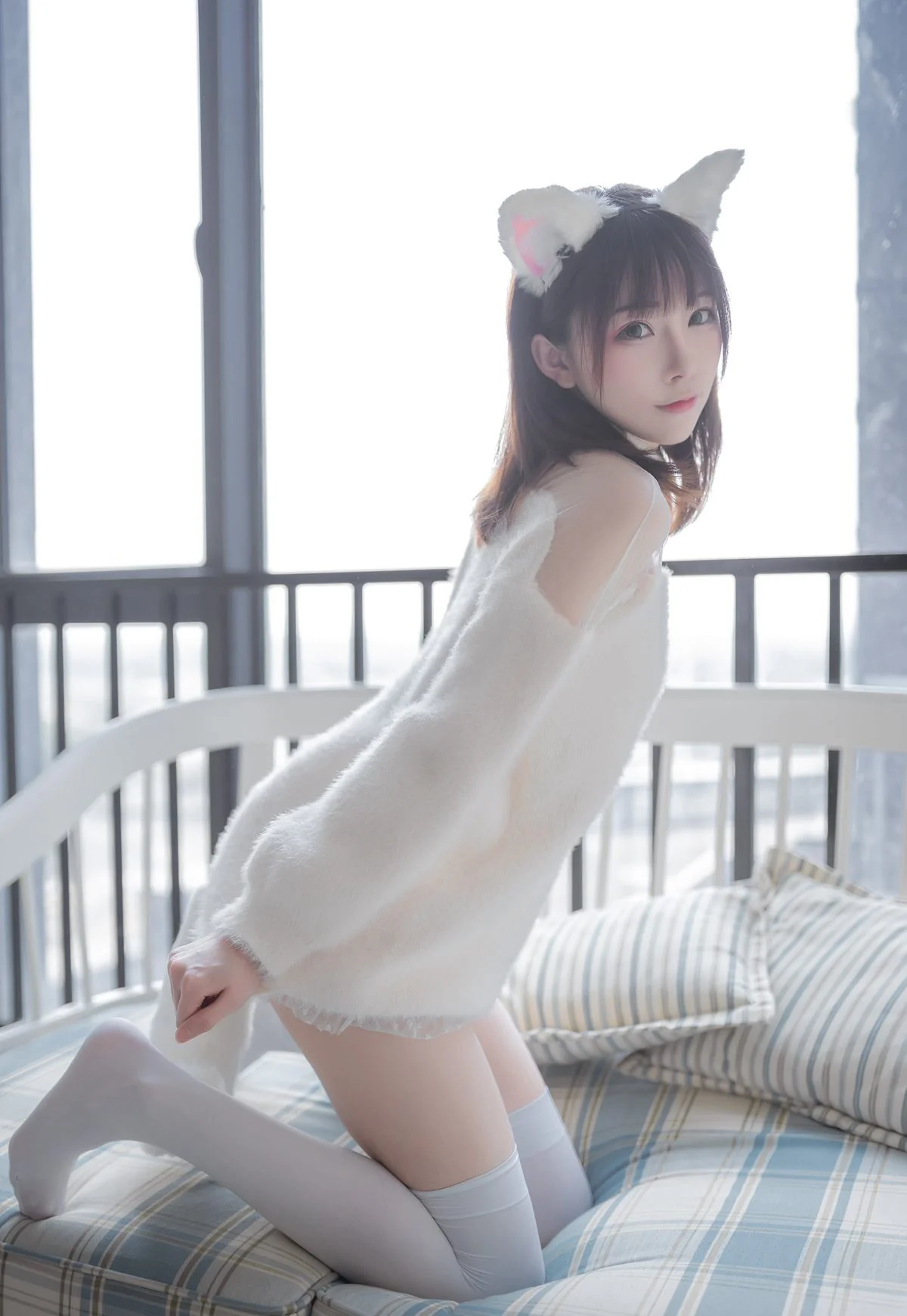 绮太郎白丝美腿大尺度美腿高清cosplay超污图  第4张-《94零社区》