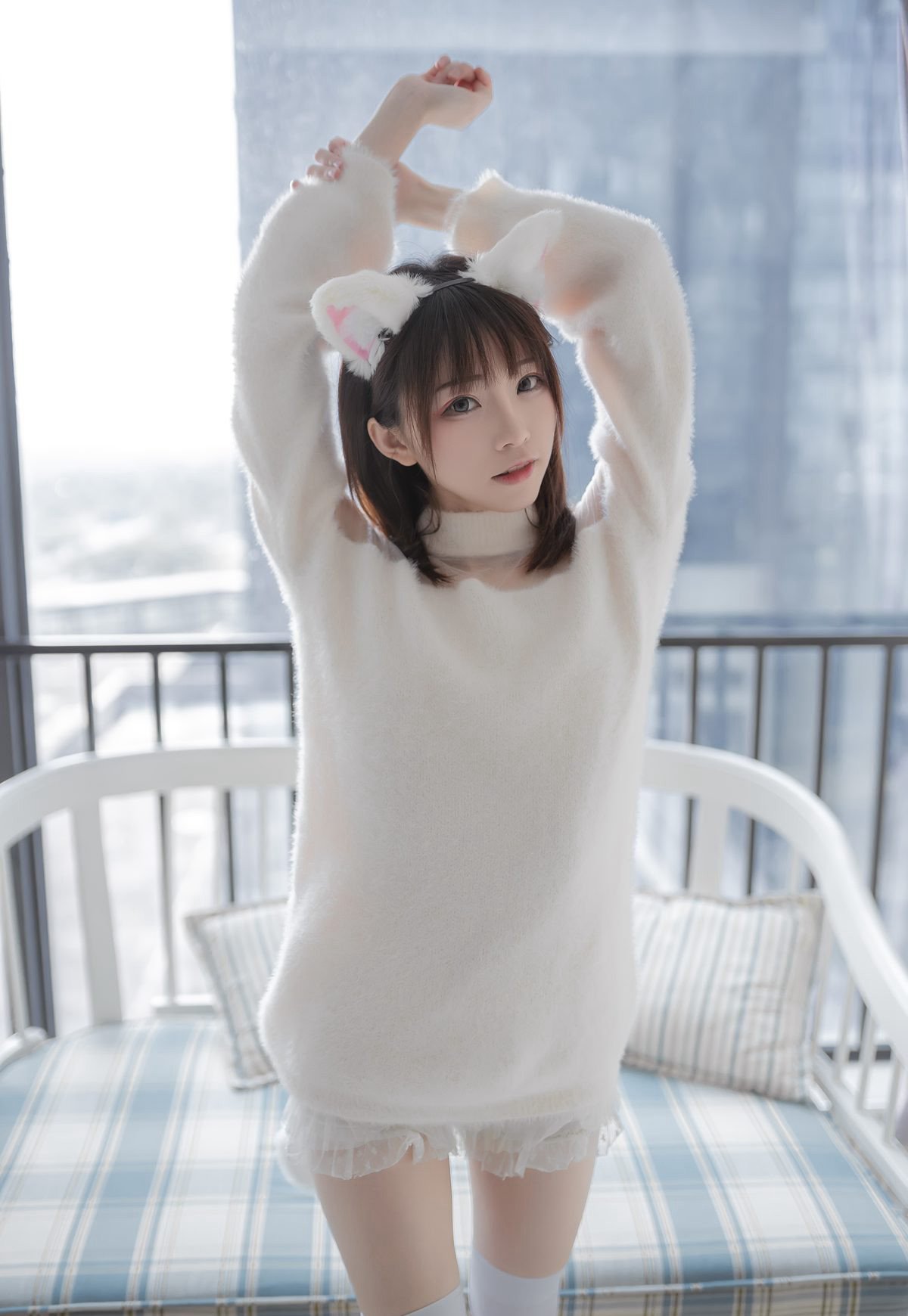 绮太郎白丝美腿大尺度美腿高清cosplay超污图  第15张-《94零社区》