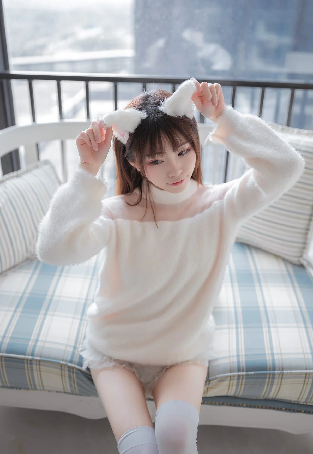 绮太郎白丝美腿大尺度美腿高清cosplay超污图  第19张-《94零社区》