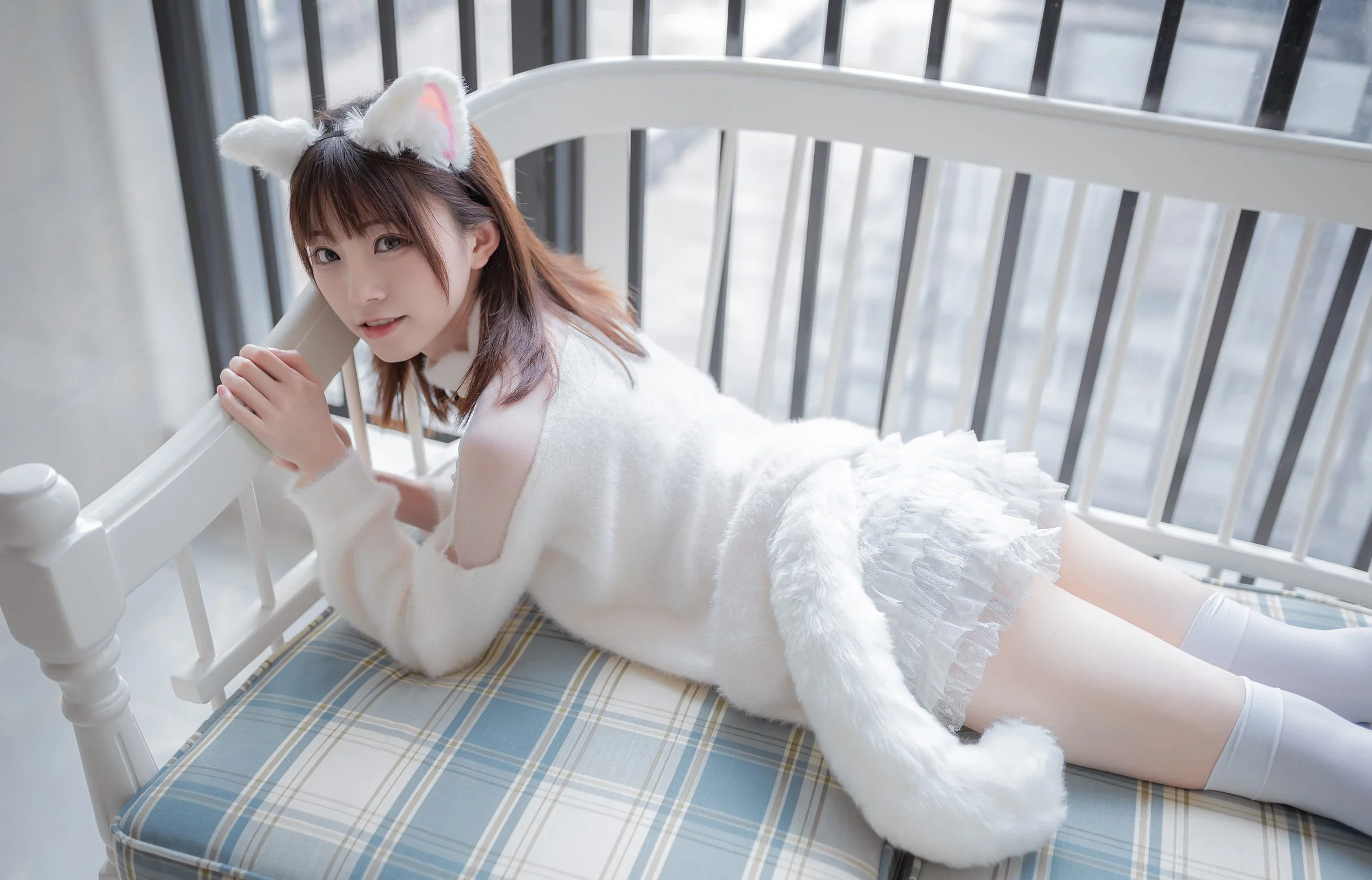 绮太郎白丝美腿大尺度美腿高清cosplay超污图  第27张-《94零社区》