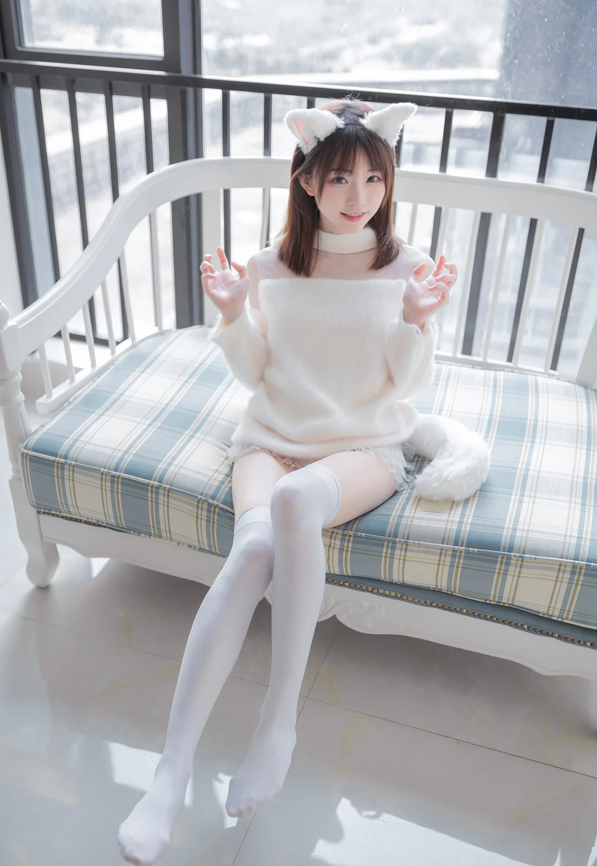 绮太郎白丝美腿大尺度美腿高清cosplay超污图  第31张-《94零社区》
