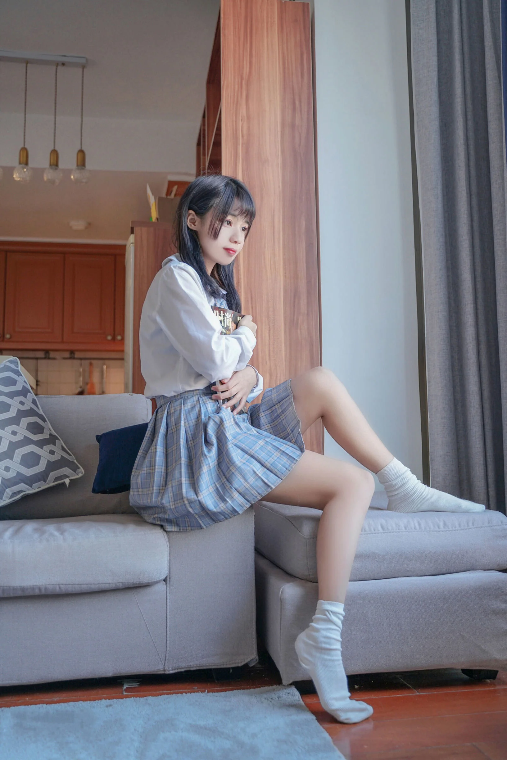 [喵糖映画] VOL.047 裸腿制服裙  第33张-《94零社区》