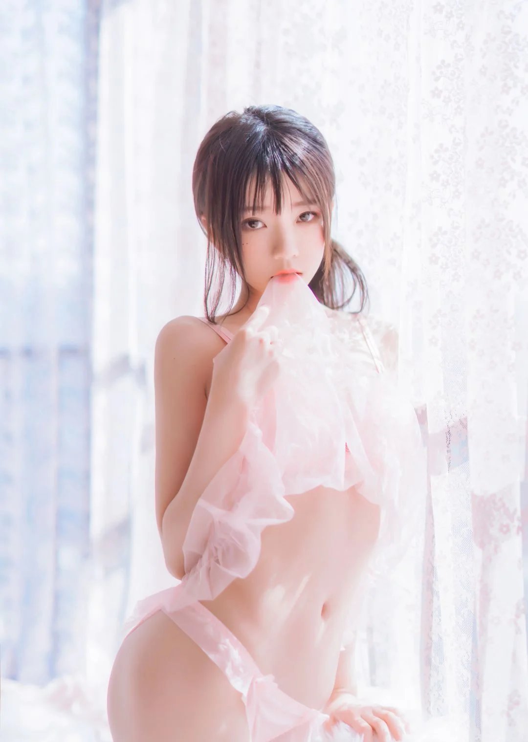 性感粉嫩的Cosplay美女极品白丝足控森罗财团  第7张-《94零社区》