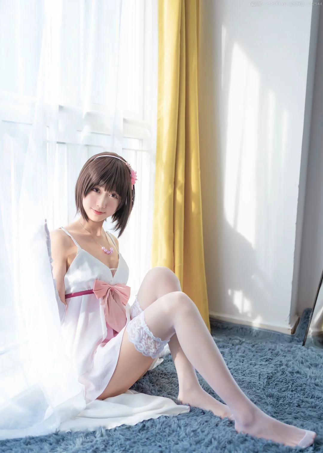 性感白丝美腿短发美女Cosplay大尺度高清纯美写真  第6张-《94零社区》