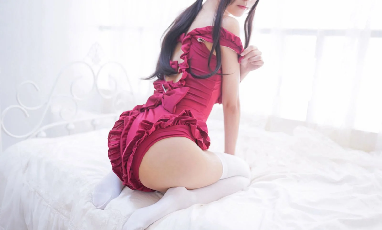 森萝财团白丝美女性感美腿大尺度Cosplay图  第13张-《94零社区》