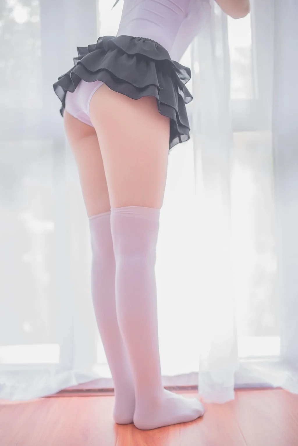 白金Saki《死库水 学生服》 [Cosplay福利] 写真集[38P]  第24张-《94零社区》