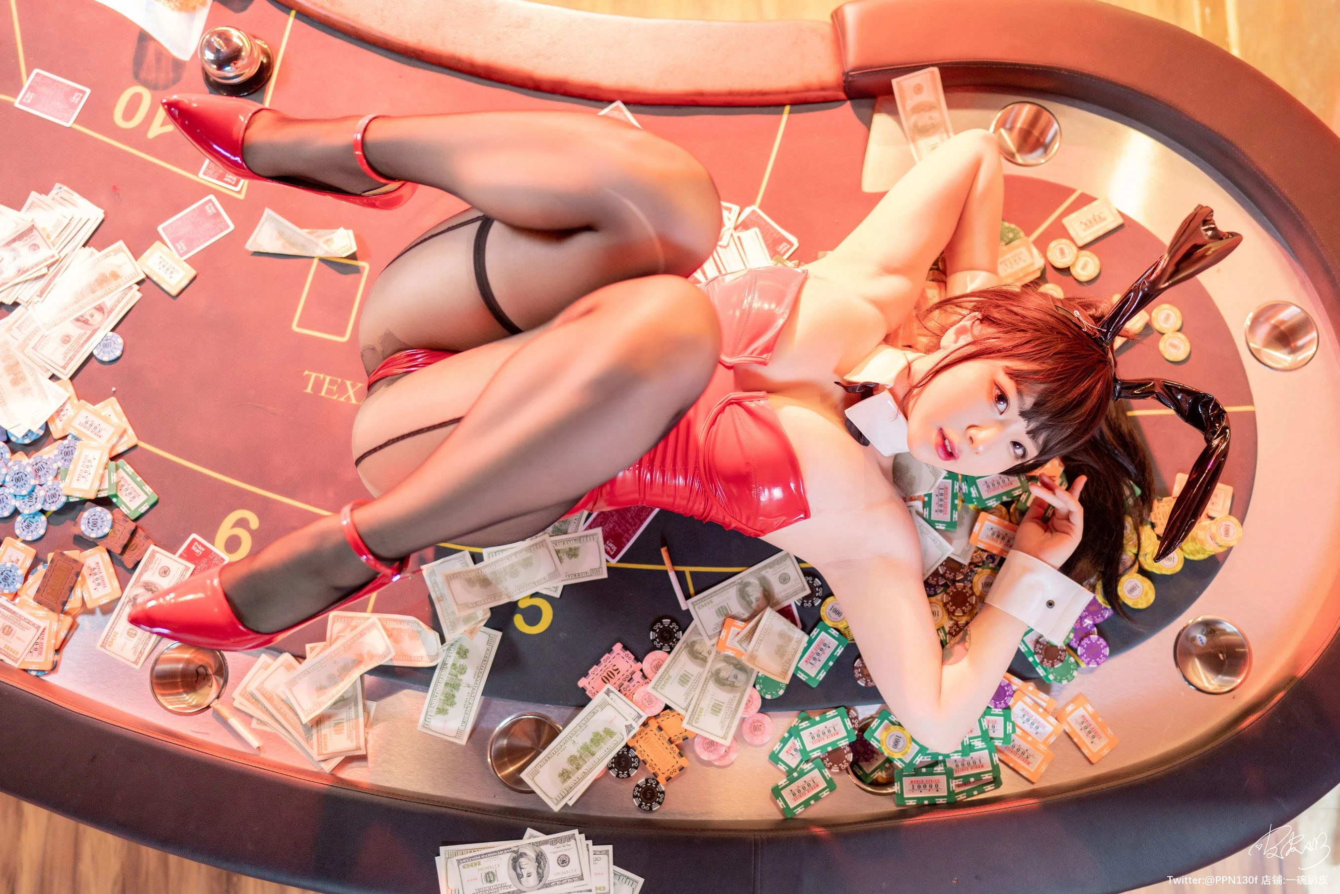[COS福利] 皮皮奶可可爱了啦 - 元旦兔女郎  第42张-《94零社区》