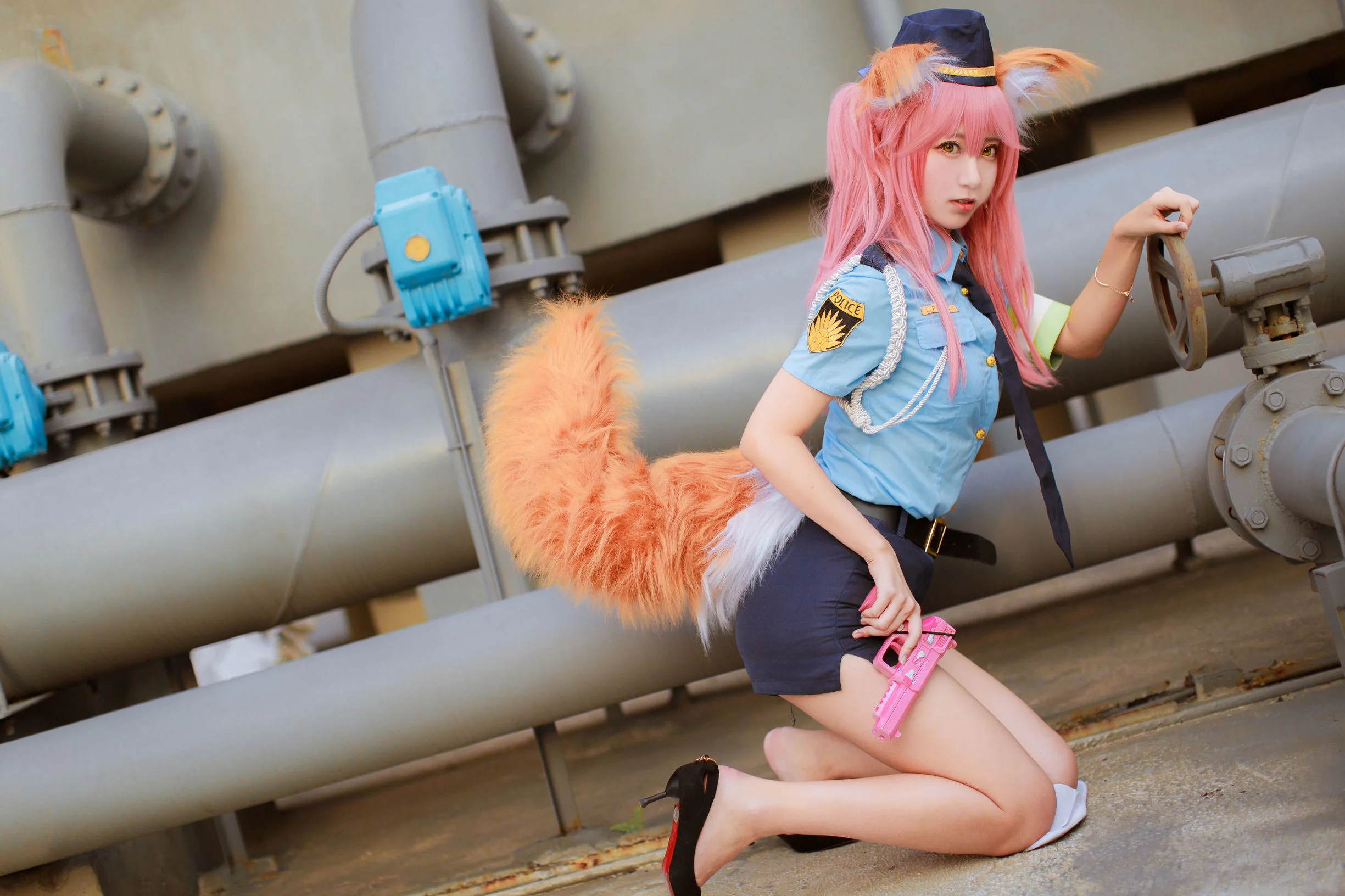 [Cosplay写真] 人气Coser黑川 - 玉藻前真爱  第5张-《94零社区》
