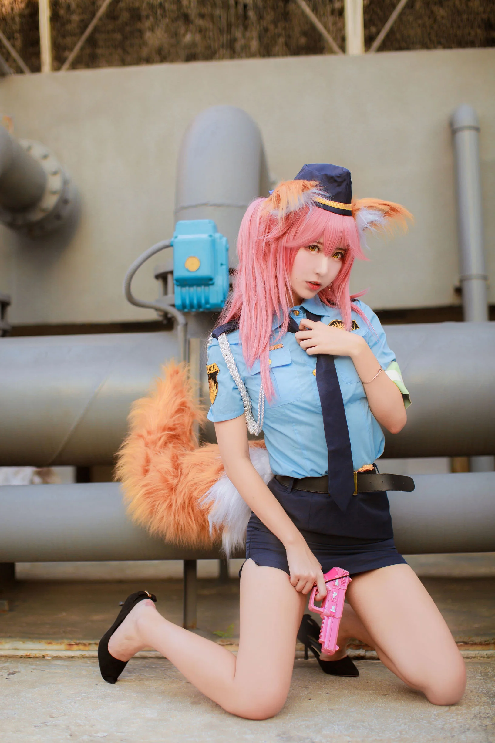 [Cosplay写真] 人气Coser黑川 - 玉藻前真爱  第7张-《94零社区》