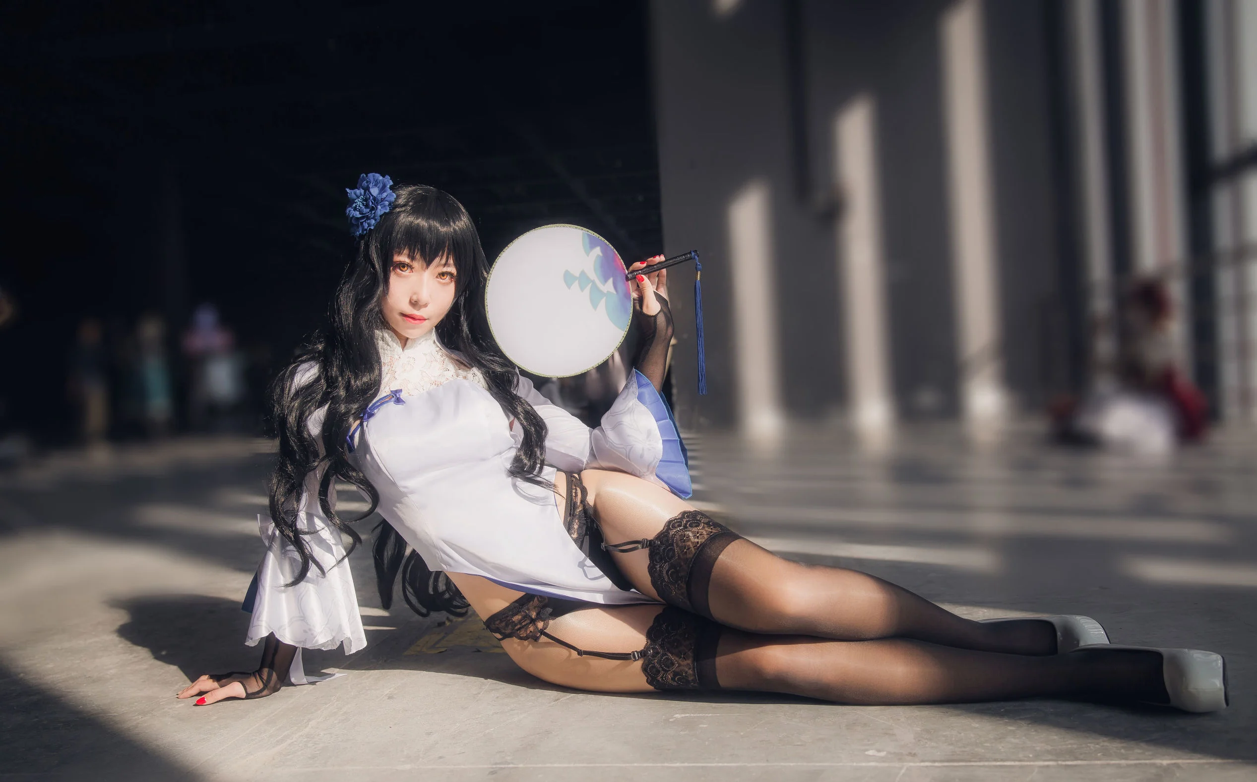 [Cosplay写真] 动漫博主Money冷冷 - 95式玉玲珑-黑呆女仆  第10张-《94零社区》