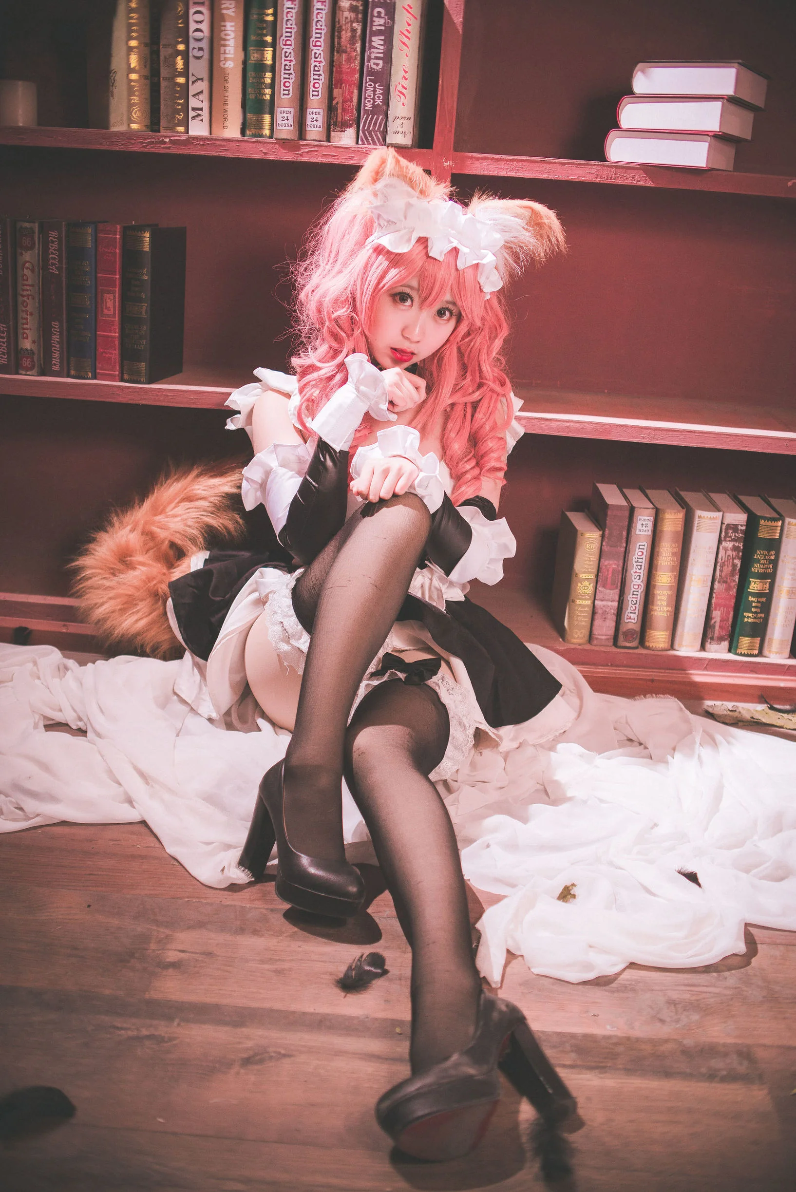 [Cosplay写真] 人气Coser黑川 - 玉藻前真爱  第8张-《94零社区》