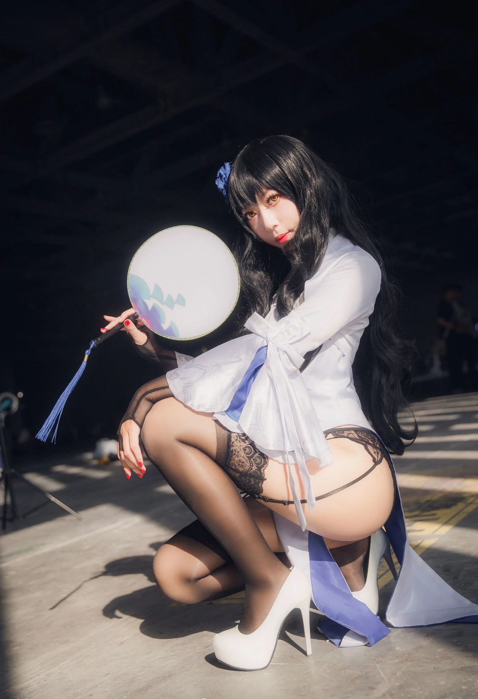 [Cosplay写真] 动漫博主Money冷冷 - 95式玉玲珑-黑呆女仆  第12张-《94零社区》