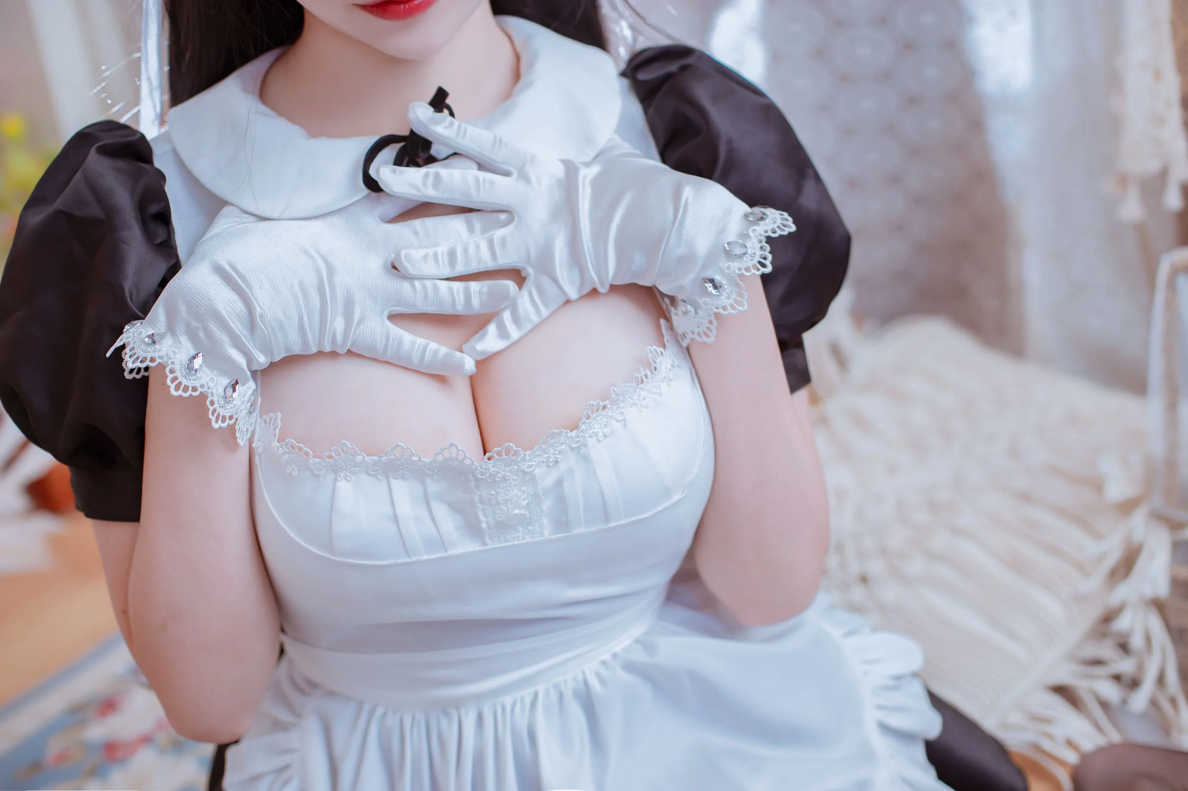 [Cosplay写真] 人气Coser二佐Nisa - 犬之眷之碧蓝爱宕 女仆  第15张-《94零社区》