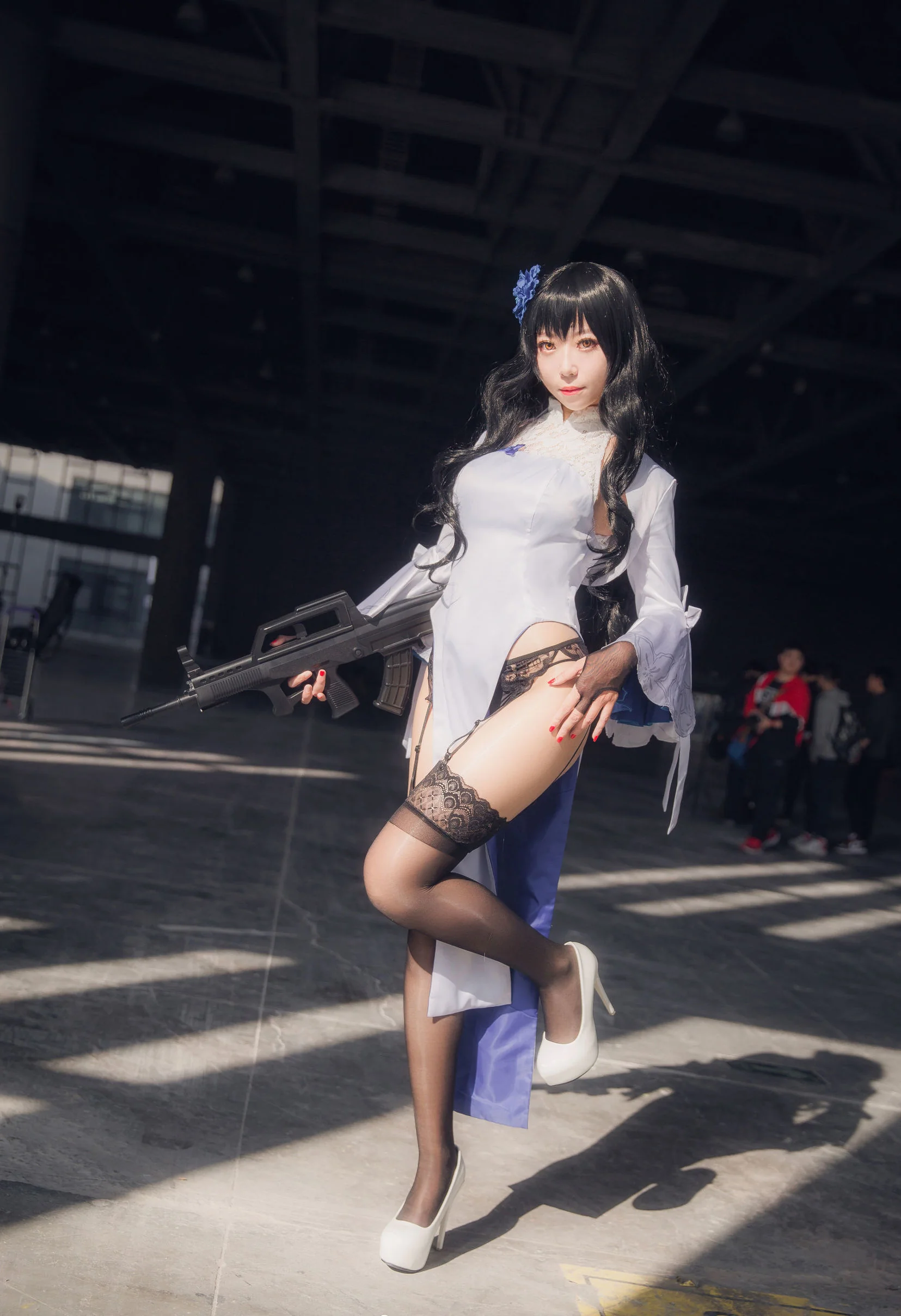[Cosplay写真] 动漫博主Money冷冷 - 95式玉玲珑-黑呆女仆  第15张-《94零社区》
