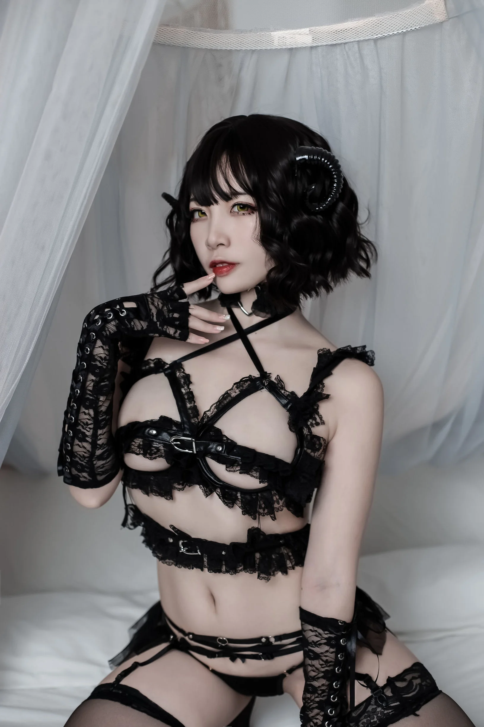 [Cosplay写真] 人气Coser二佐Nisa - 魅魔  第6张-《94零社区》