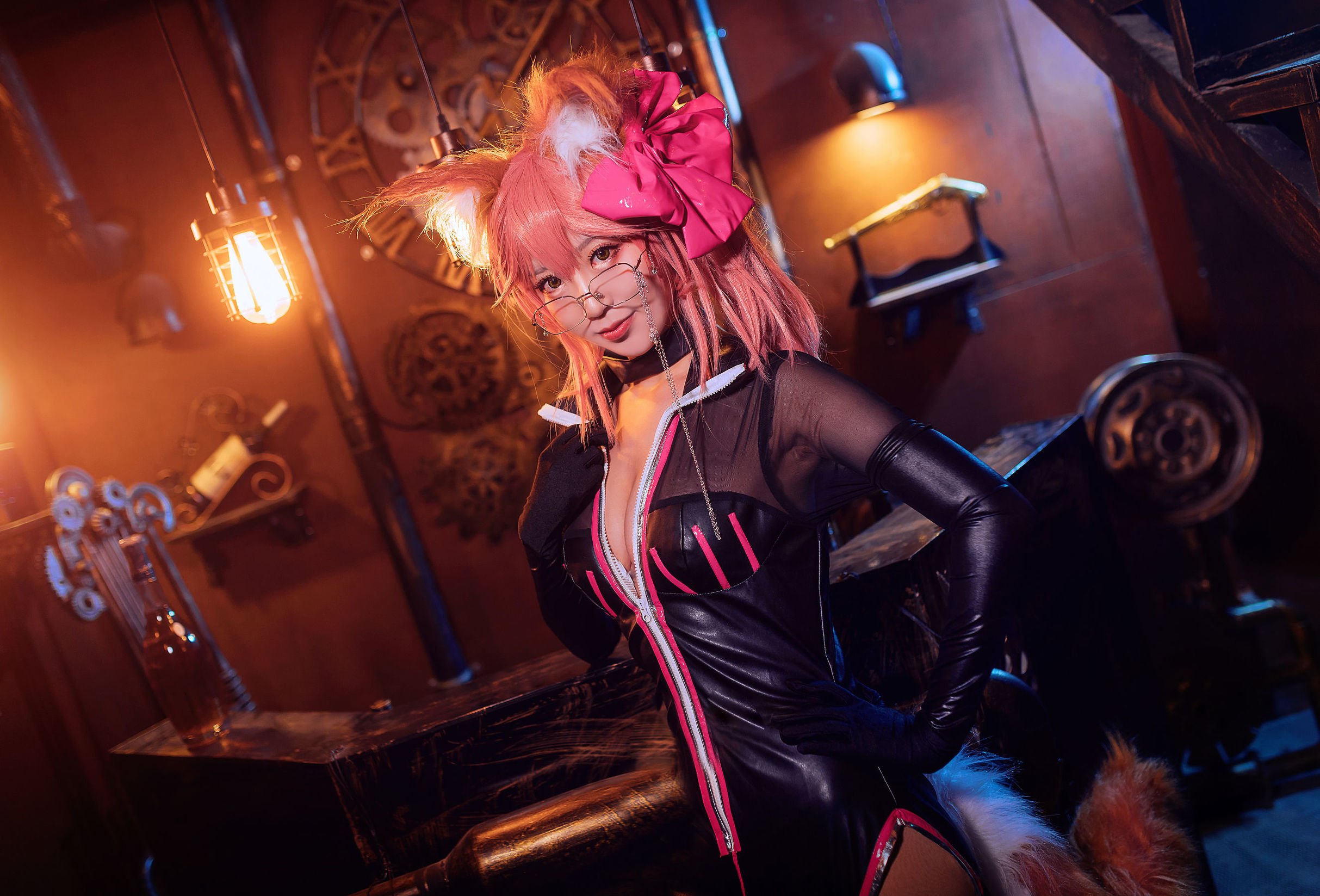 [Cosplay写真] 人气Coser黑川 - 玉藻前真爱  第14张-《94零社区》