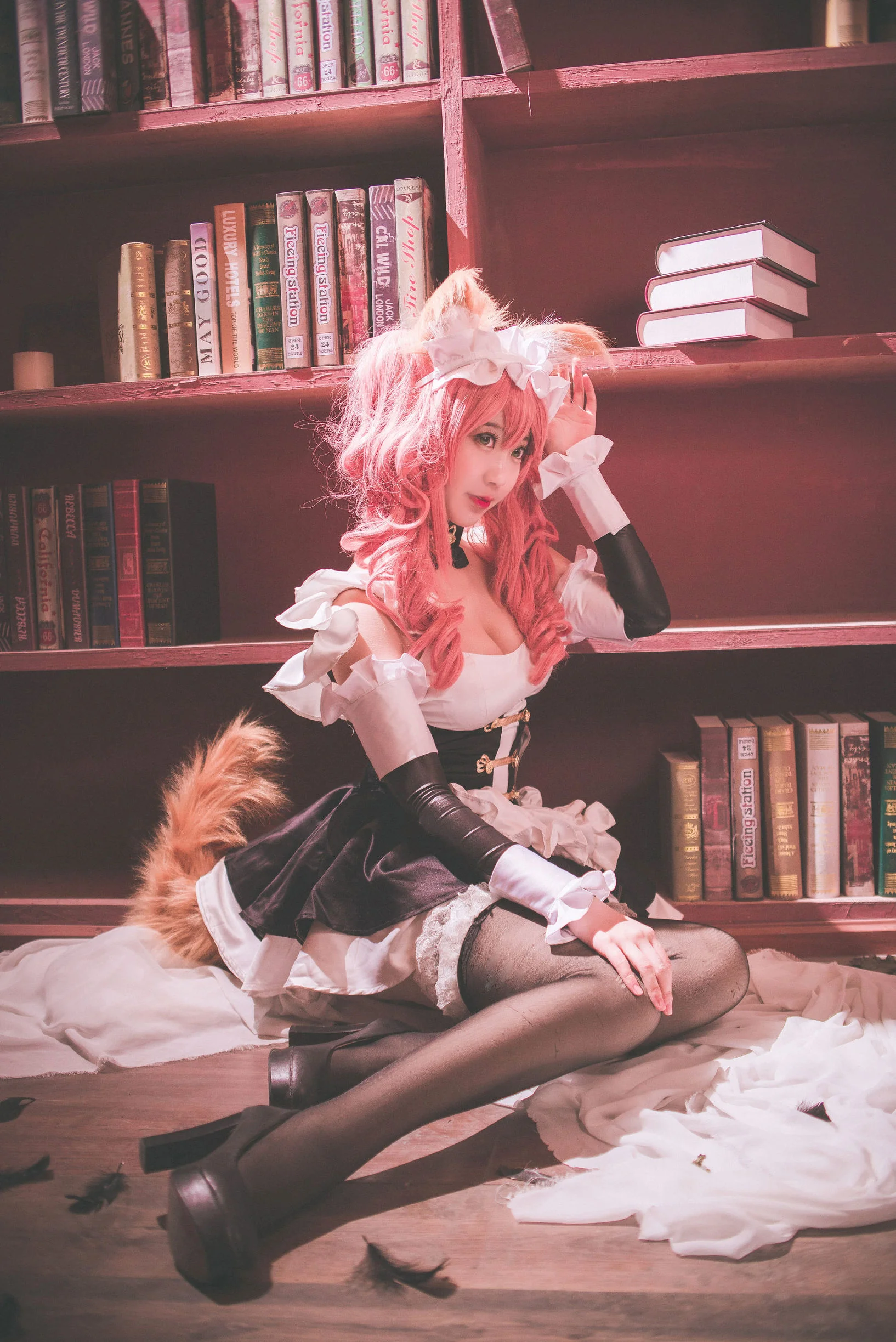 [Cosplay写真] 人气Coser黑川 - 玉藻前真爱  第21张-《94零社区》