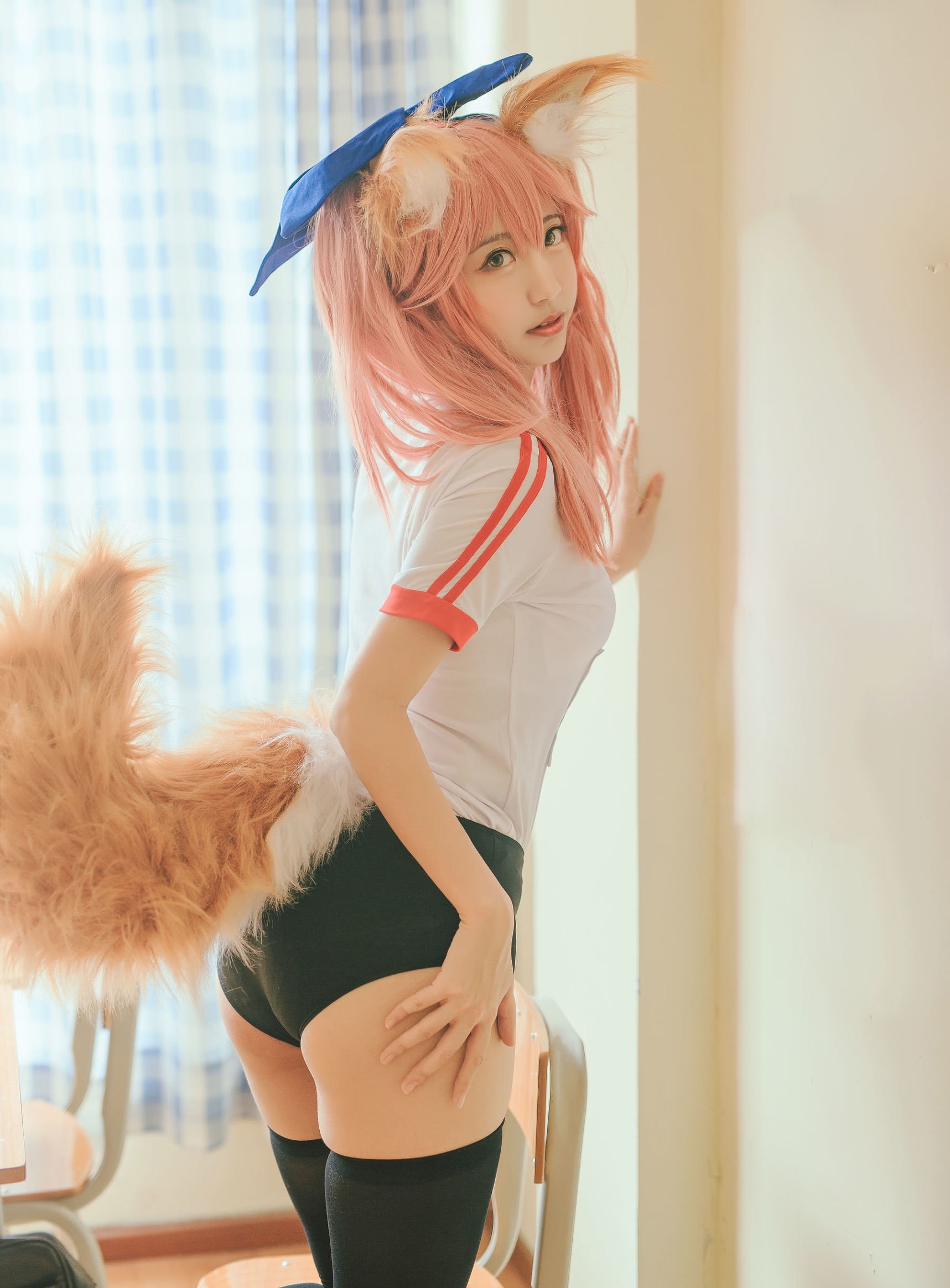 [Cosplay写真] 人气Coser黑川 - 玉藻前真爱  第35张-《94零社区》