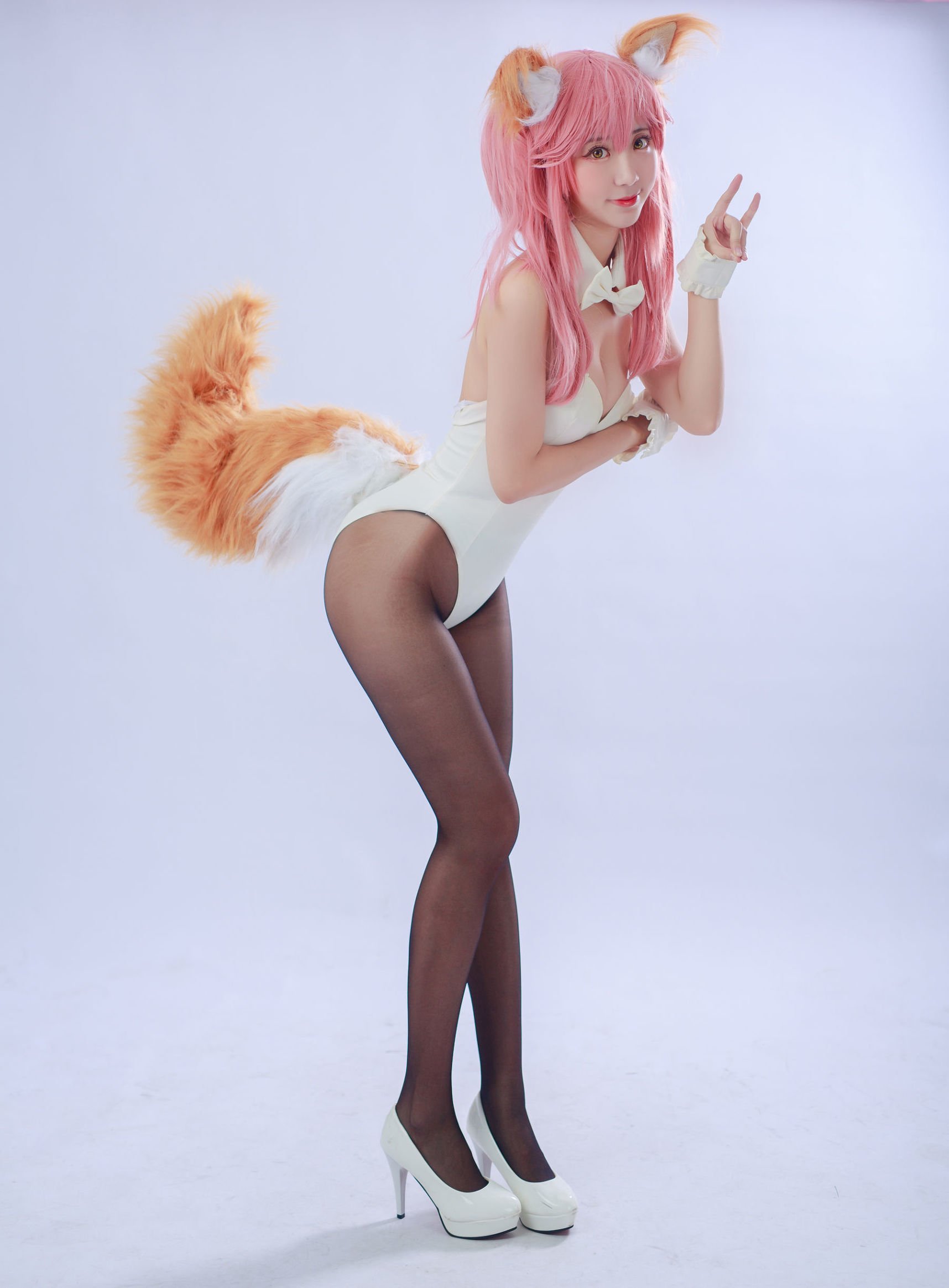 [Cosplay写真] 人气Coser黑川 - 玉藻前真爱  第38张-《94零社区》