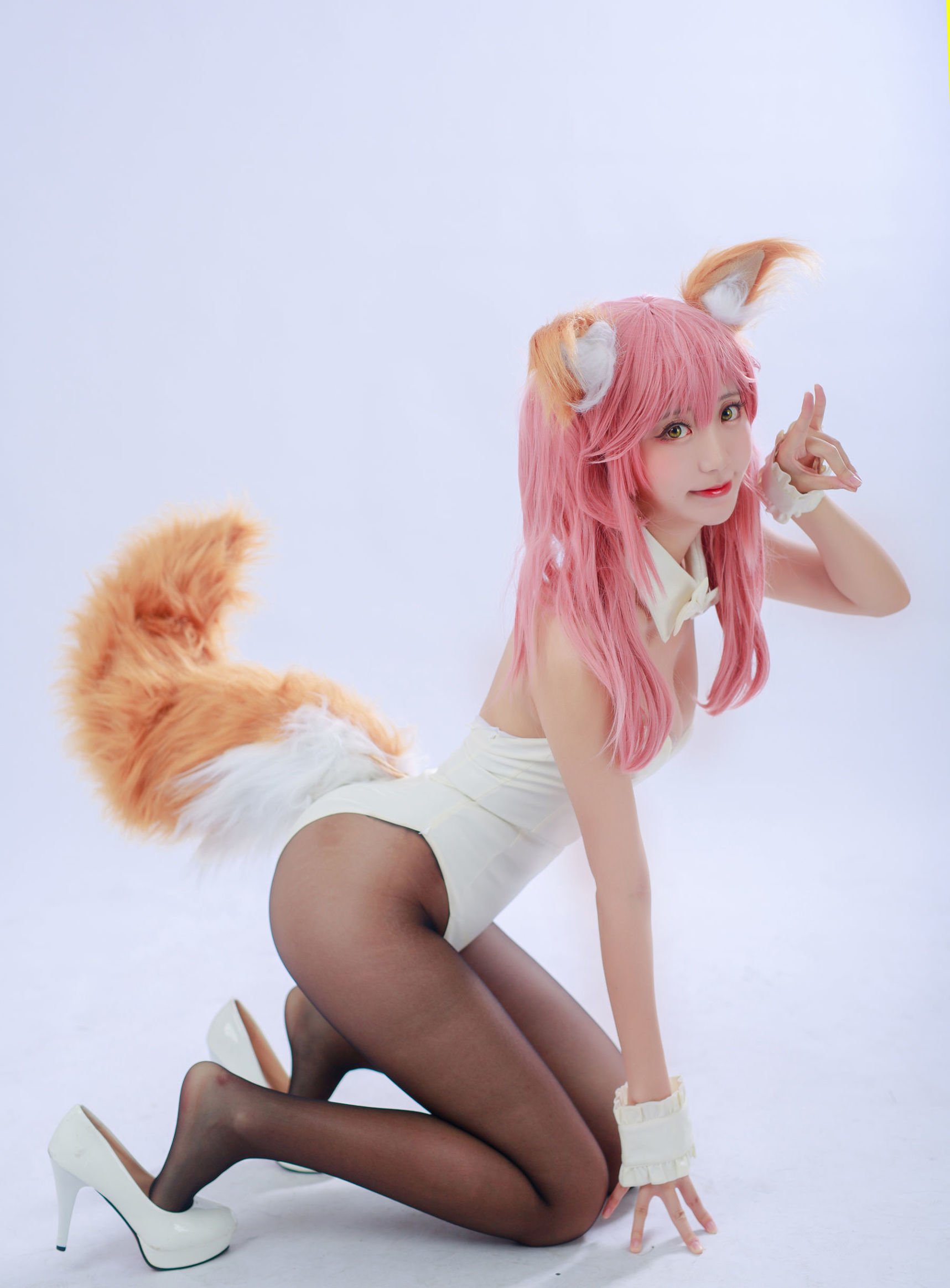 [Cosplay写真] 人气Coser黑川 - 玉藻前真爱  第40张-《94零社区》