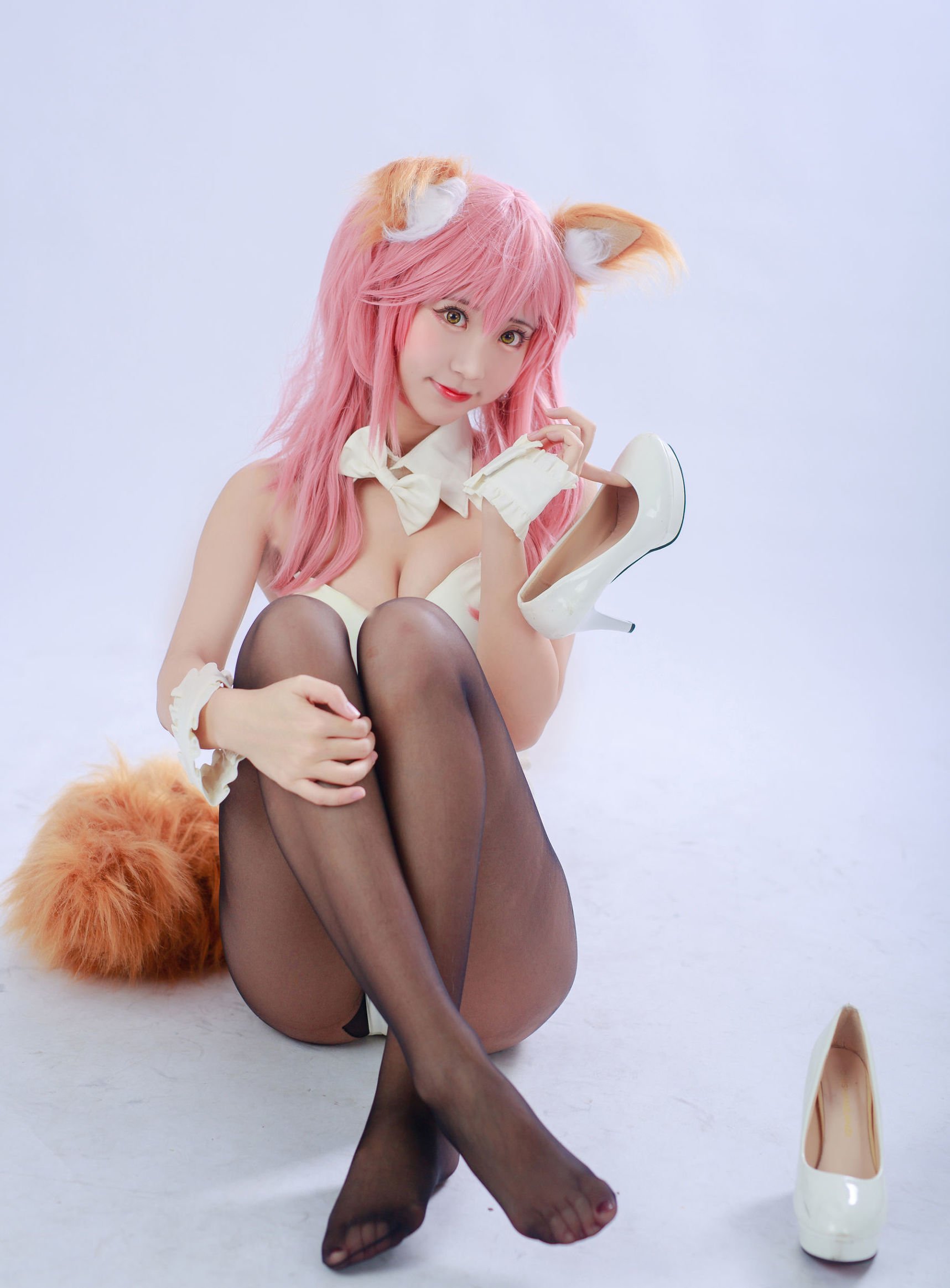 [Cosplay写真] 人气Coser黑川 - 玉藻前真爱  第43张-《94零社区》