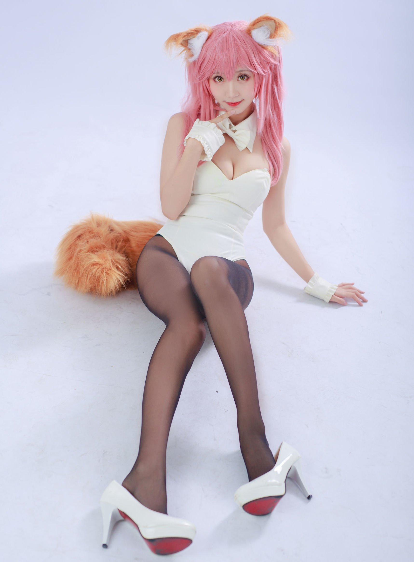 [Cosplay写真] 人气Coser黑川 - 玉藻前真爱  第42张-《94零社区》