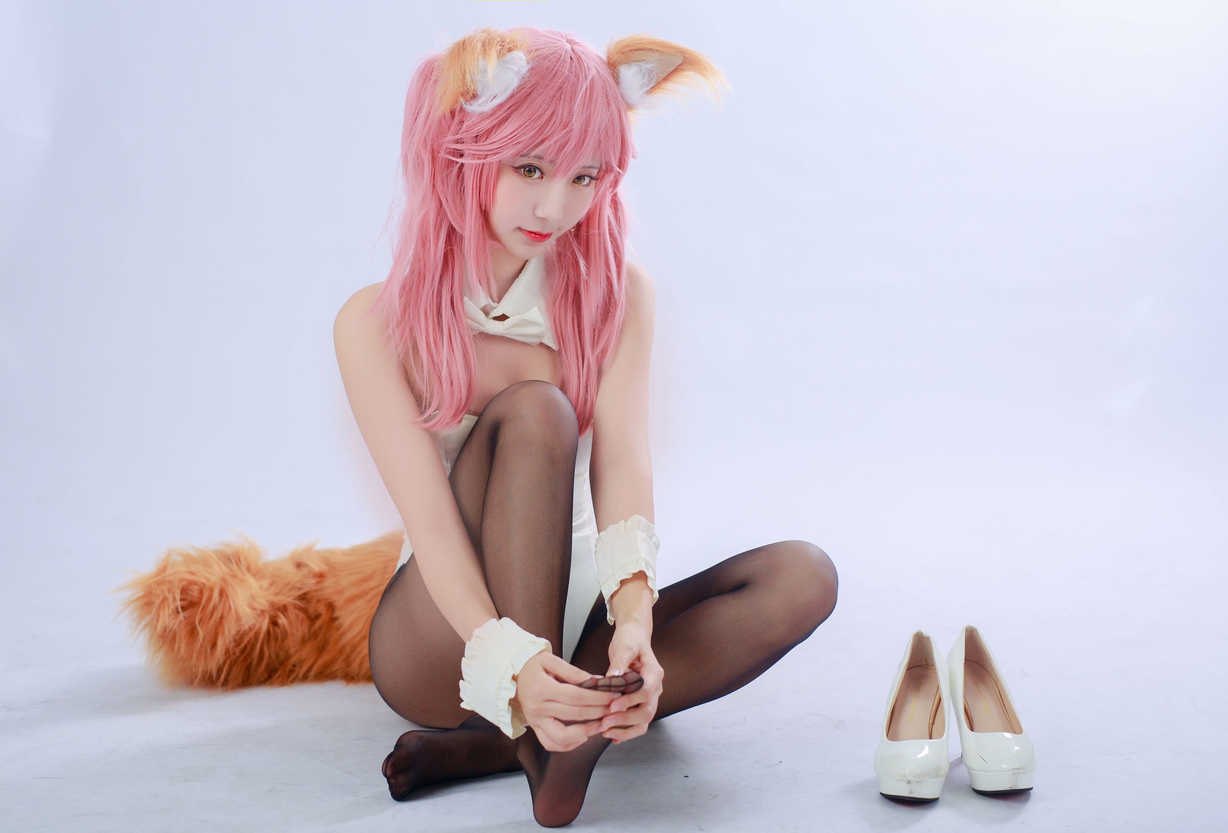 [Cosplay写真] 人气Coser黑川 - 玉藻前真爱  第46张-《94零社区》