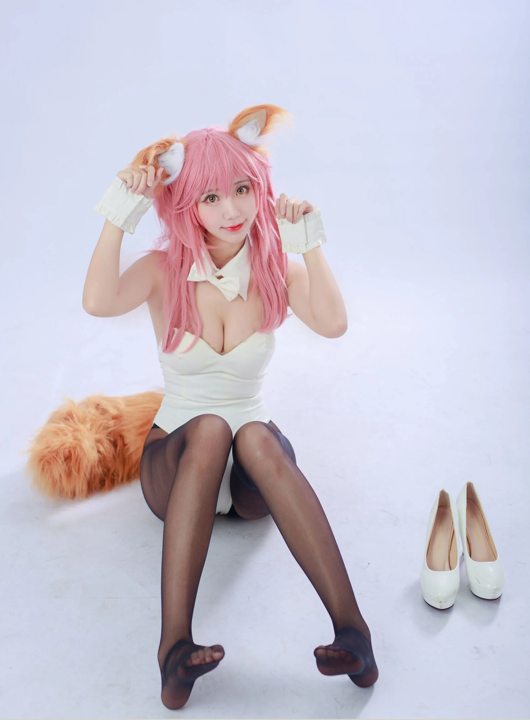 [Cosplay写真] 人气Coser黑川 - 玉藻前真爱  第45张-《94零社区》