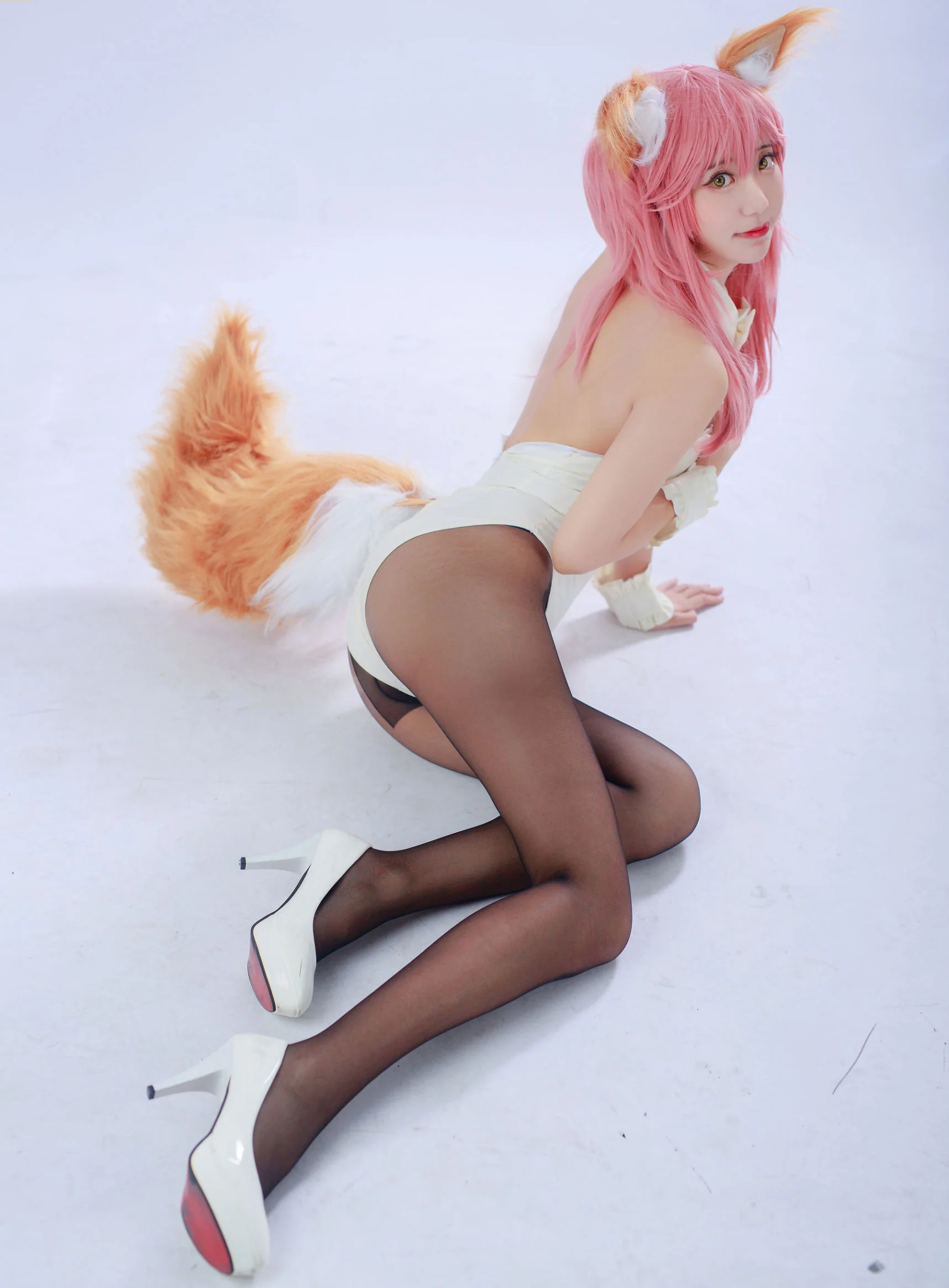 [Cosplay写真] 人气Coser黑川 - 玉藻前真爱  第49张-《94零社区》