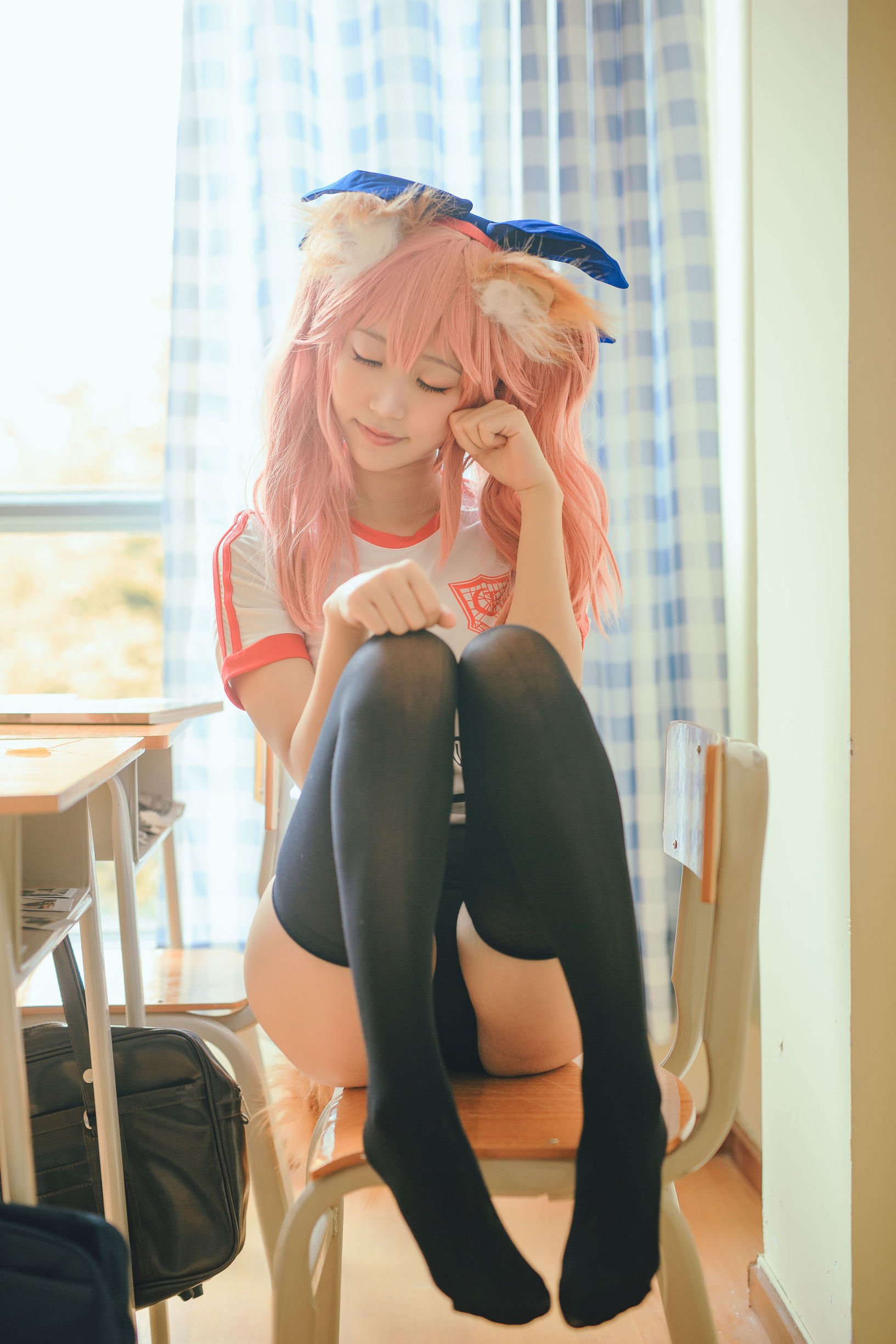 [Cosplay写真] 人气Coser黑川 - 玉藻前真爱  第70张-《94零社区》