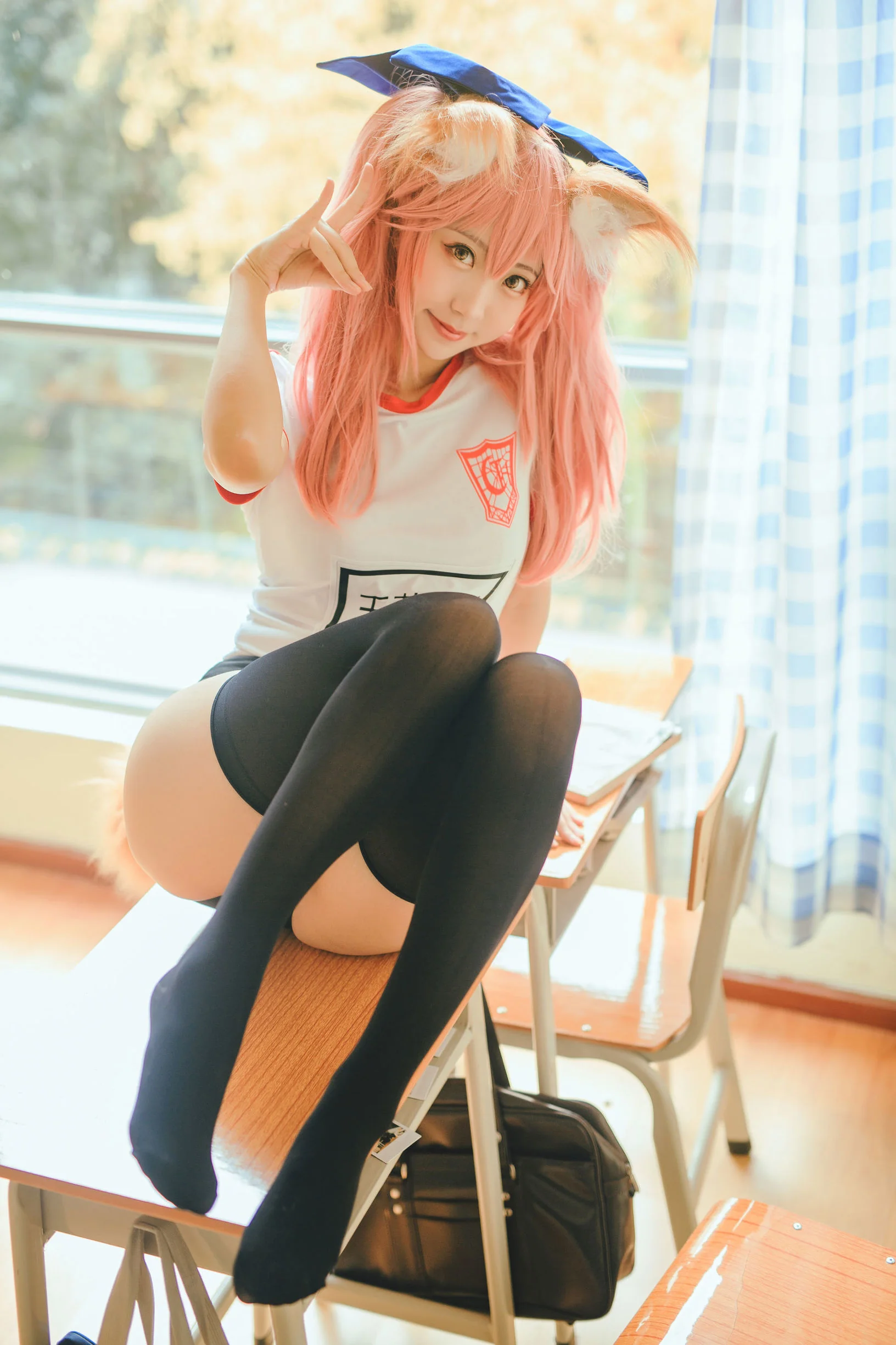 [Cosplay写真] 人气Coser黑川 - 玉藻前真爱  第72张-《94零社区》