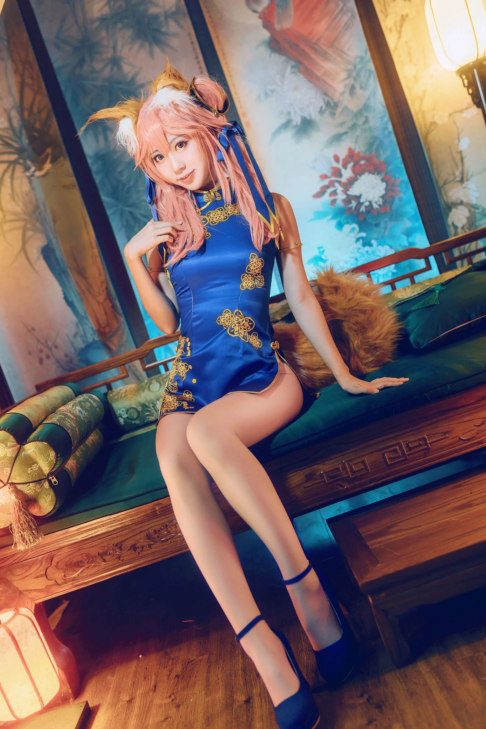 [Cosplay写真] 人气Coser黑川 - 玉藻前真爱  第88张-《94零社区》