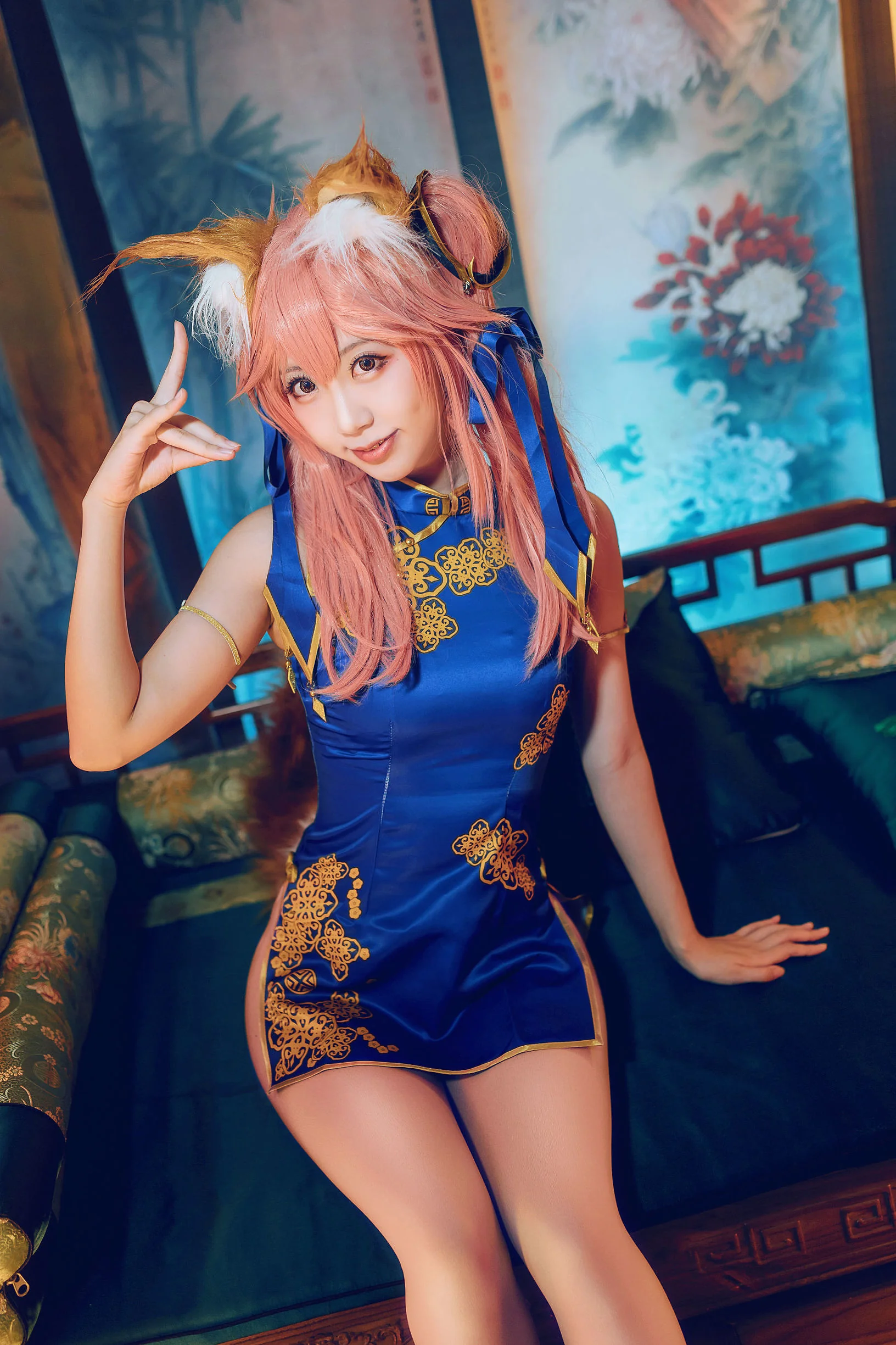 [Cosplay写真] 人气Coser黑川 - 玉藻前真爱  第87张-《94零社区》