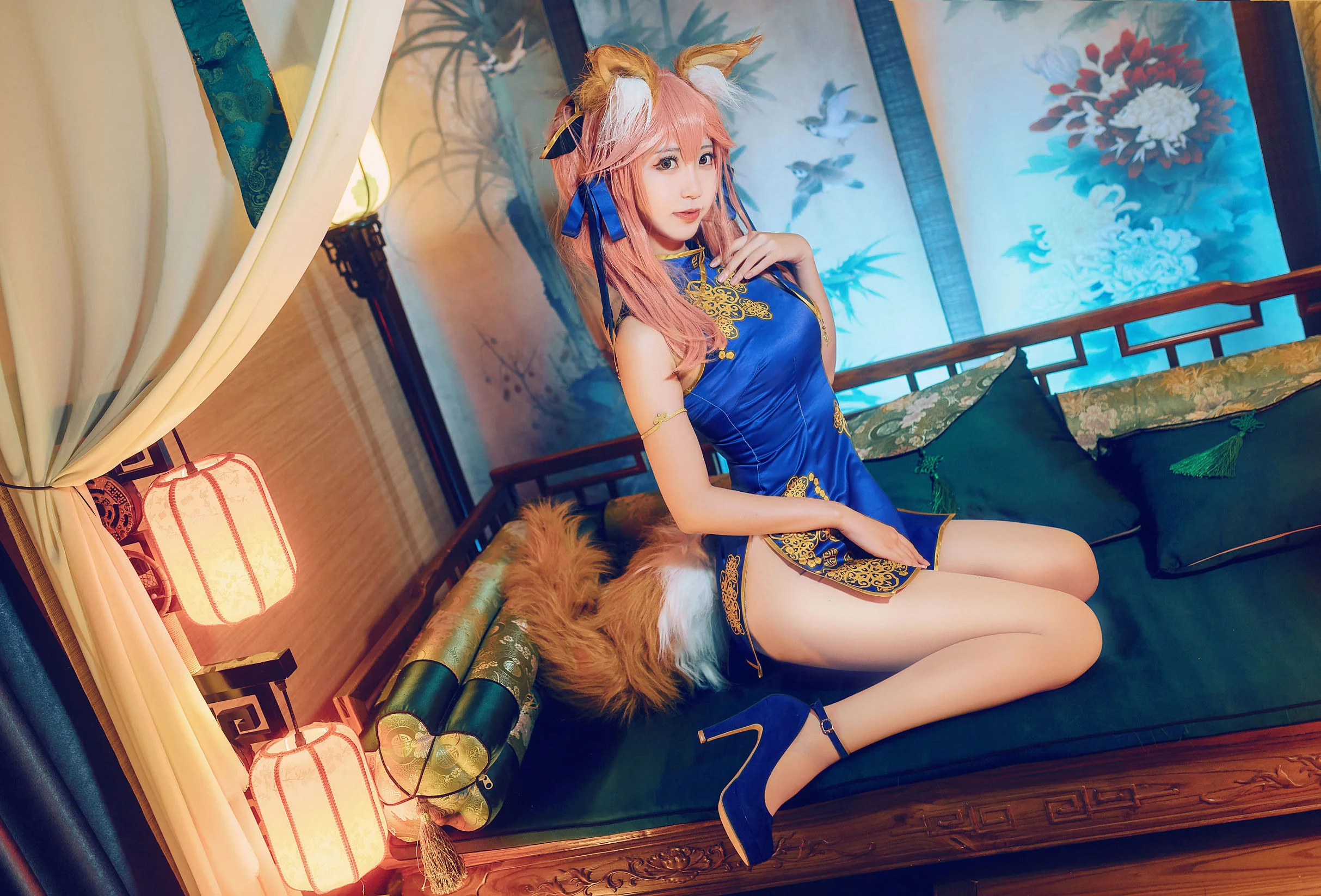 [Cosplay写真] 人气Coser黑川 - 玉藻前真爱  第89张-《94零社区》