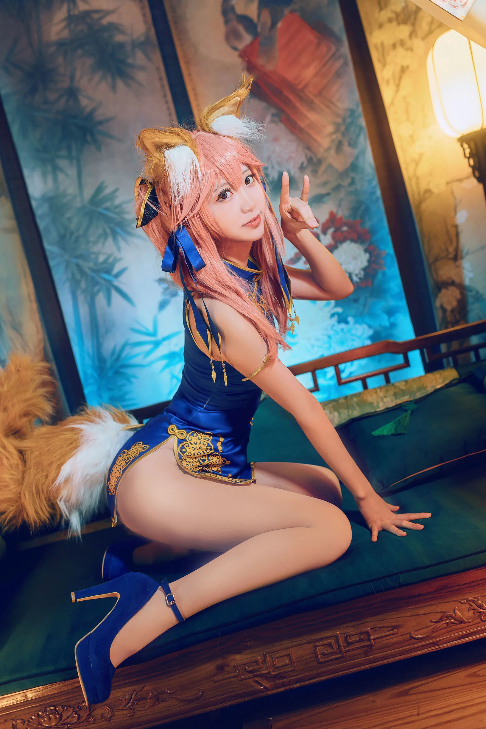 [Cosplay写真] 人气Coser黑川 - 玉藻前真爱  第90张-《94零社区》