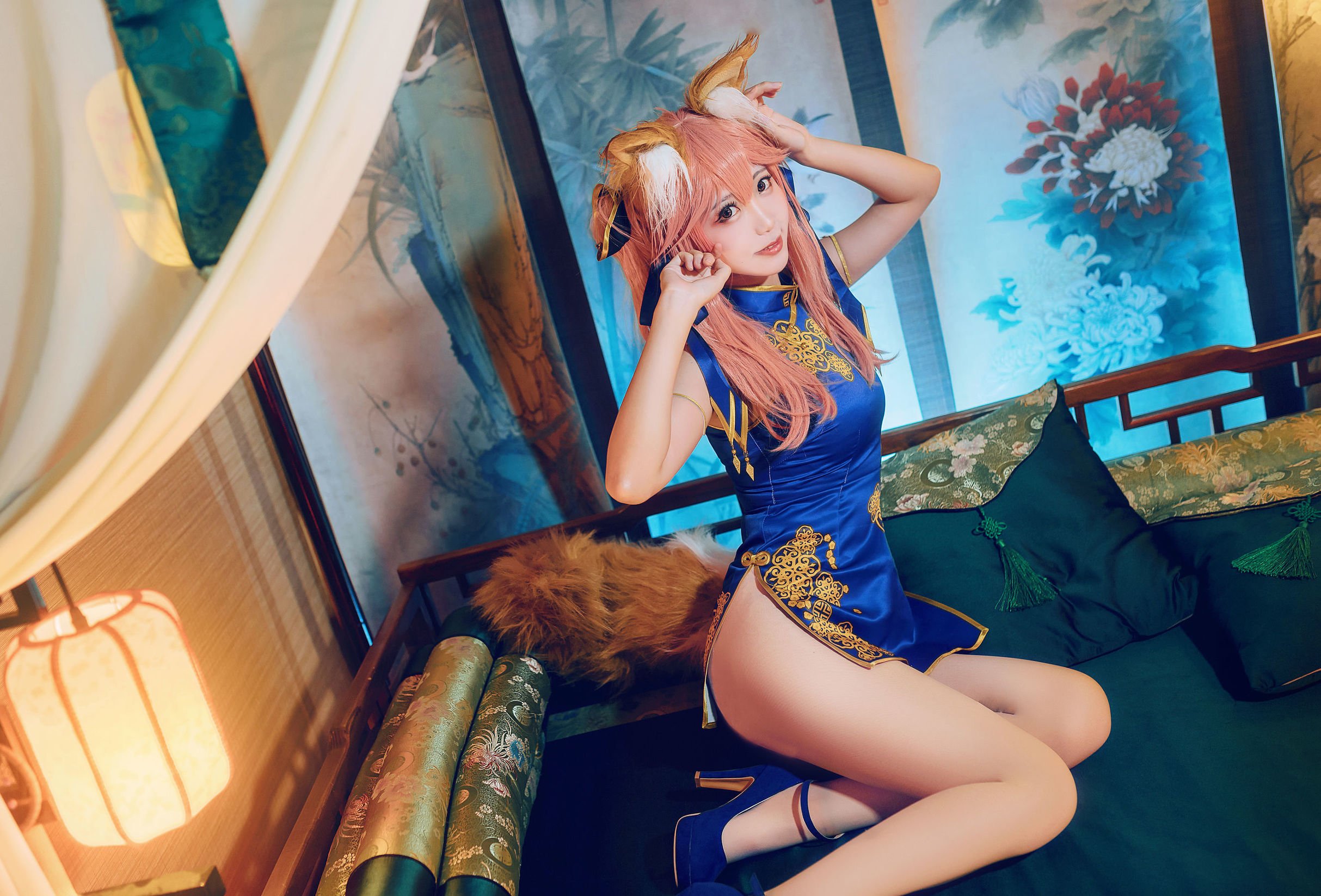 [Cosplay写真] 人气Coser黑川 - 玉藻前真爱  第92张-《94零社区》